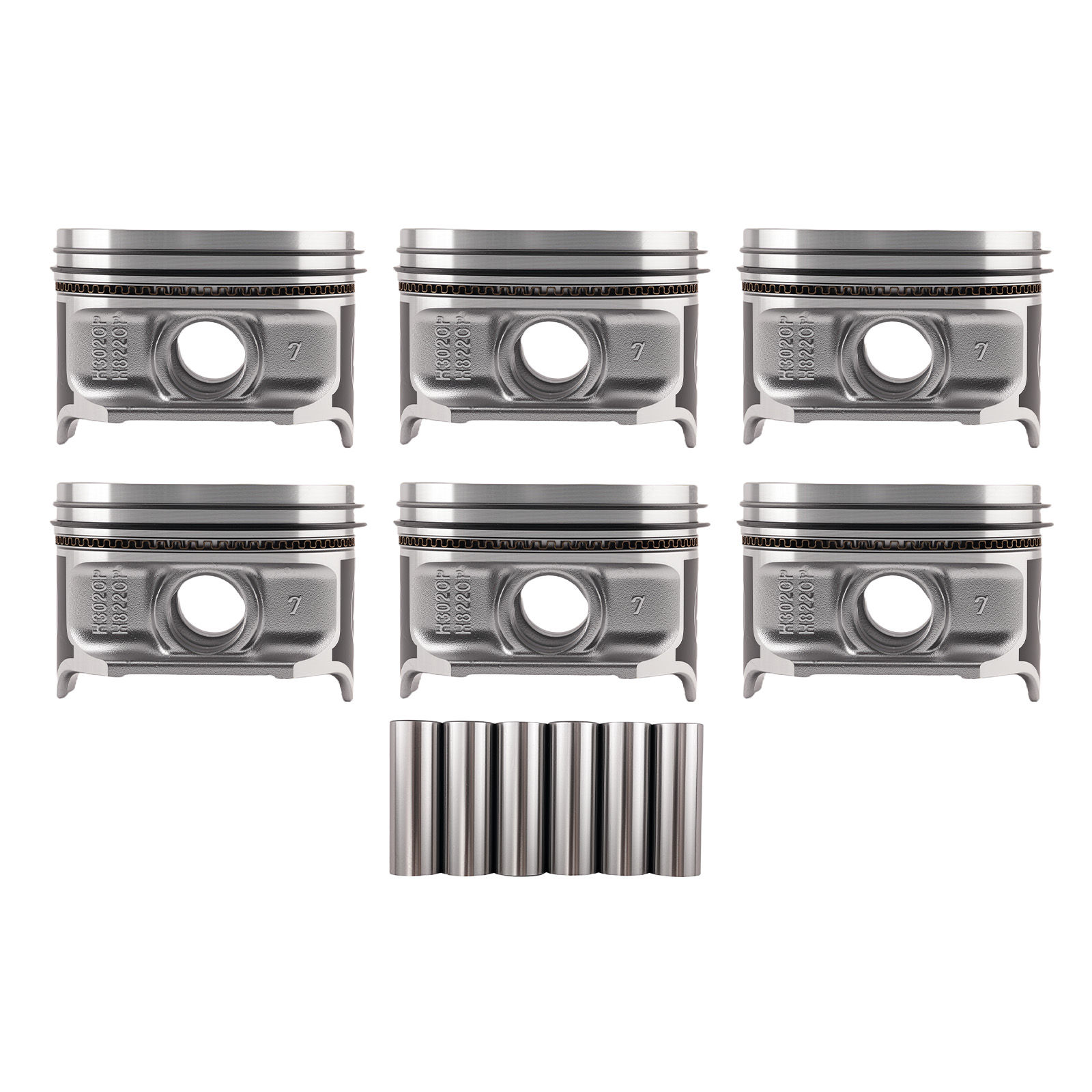 Complete Piston Kit for Jeep Wrangler TJ Cherokee 4.0L L6 1996-2006 H802CP