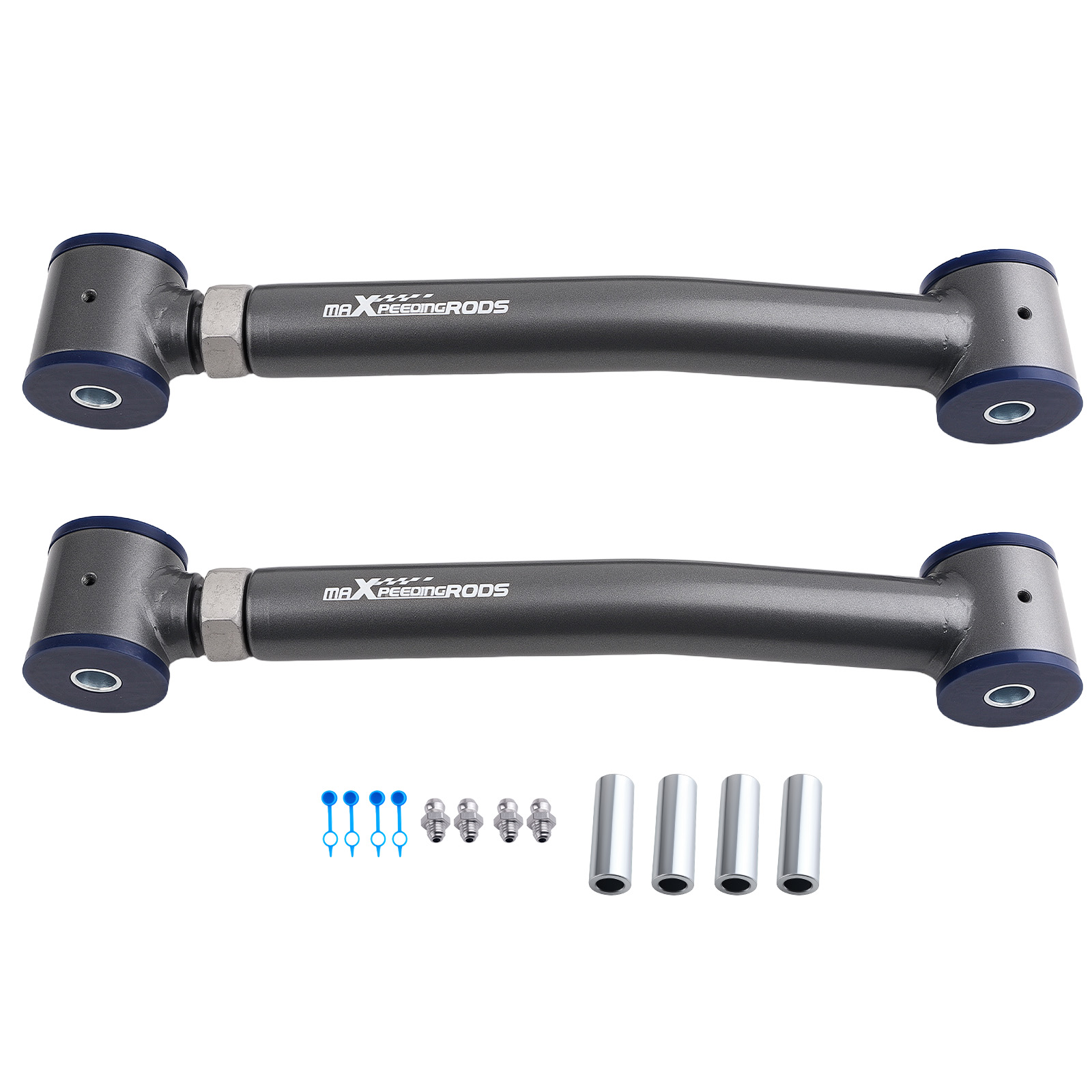 Front Lower Control Arms + Track Bar Adjustable For Jeep Cherokee XJ 1984-2001
