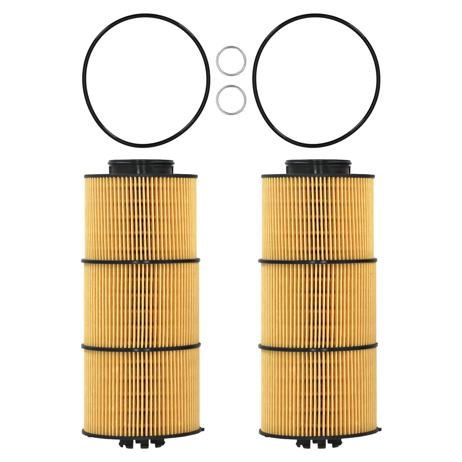 Oil Filter for Freightliner 122SD 2020-2022 A4721842325 P582506 LF17800 Set 2
