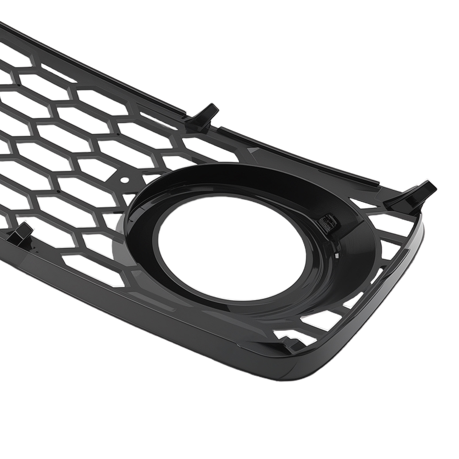Pair Front Bumper Fog Lamp Grille Cover Set for Audi A5 S-Line S5 B8 RS5 08-2012