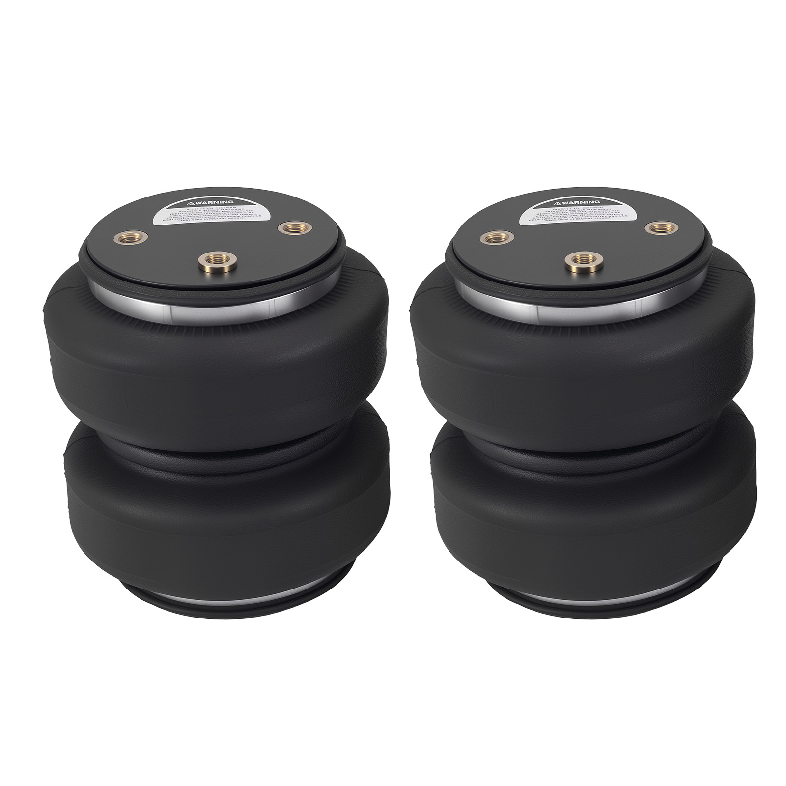 Air Spring Bags & Dual-Path Wireless Compressor Kit For Ram 2500/3500 03-13