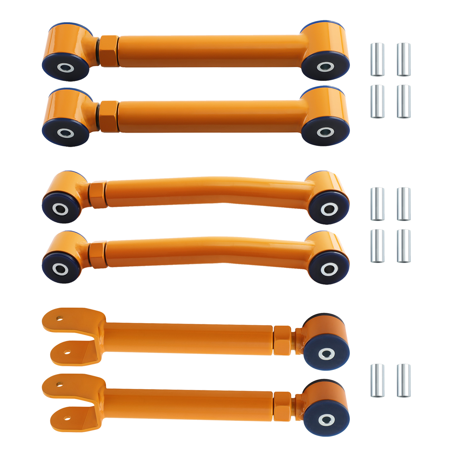 Adjustable Front Upper Lower + Rear Upper Control Arm For Grand Cherokee ZJ TJ