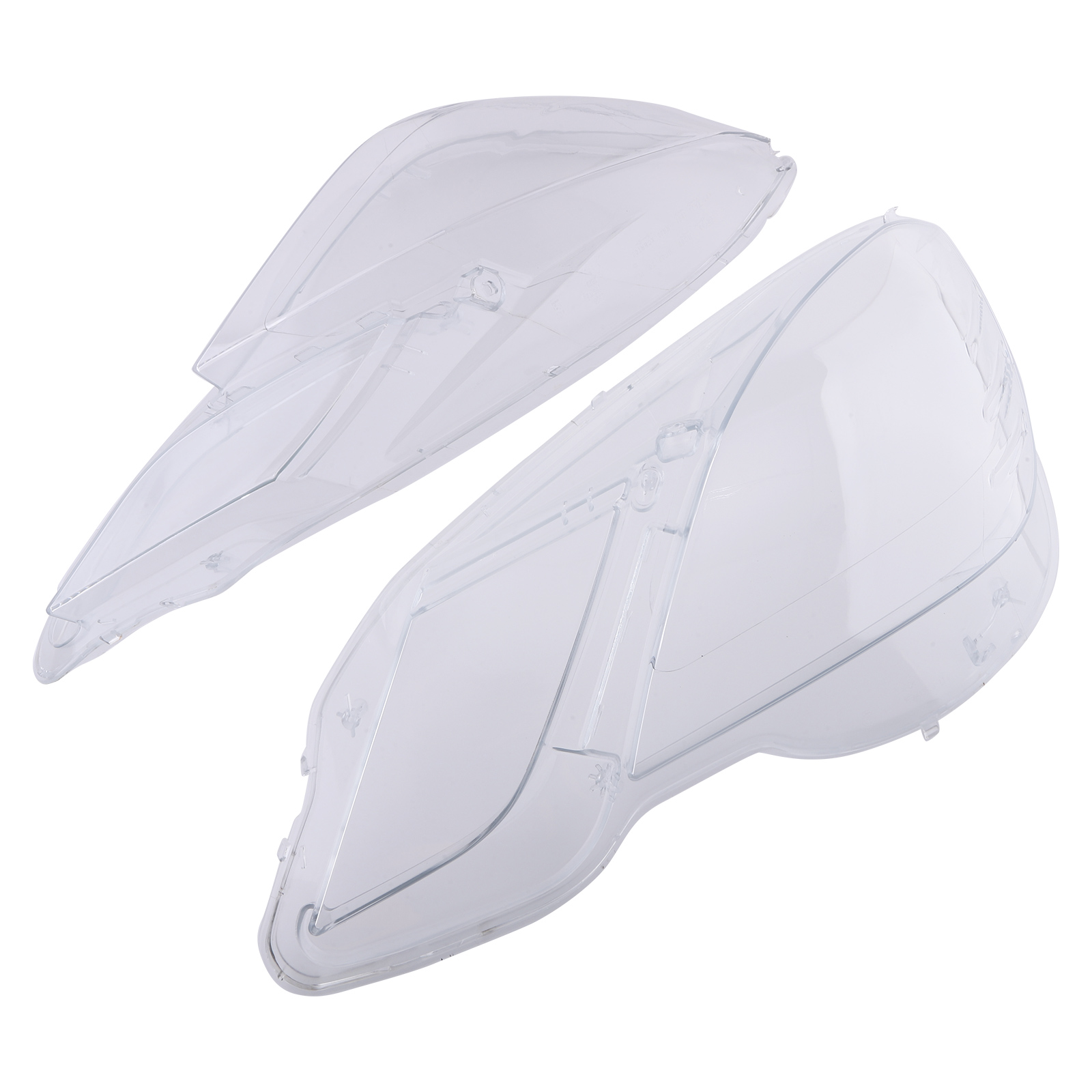 Caches de Phares for Mercedes W212 E350 E500 2009-2013 A2128209561 Polycarbonate
