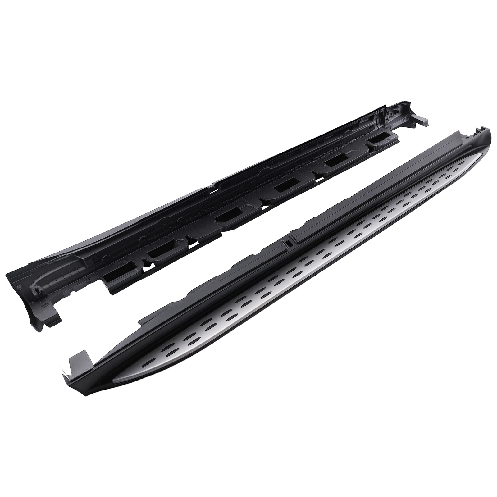 Trittbretter Schweller Schwarz for Mercedes X166 GL/GLS 13-18 Rutschfest