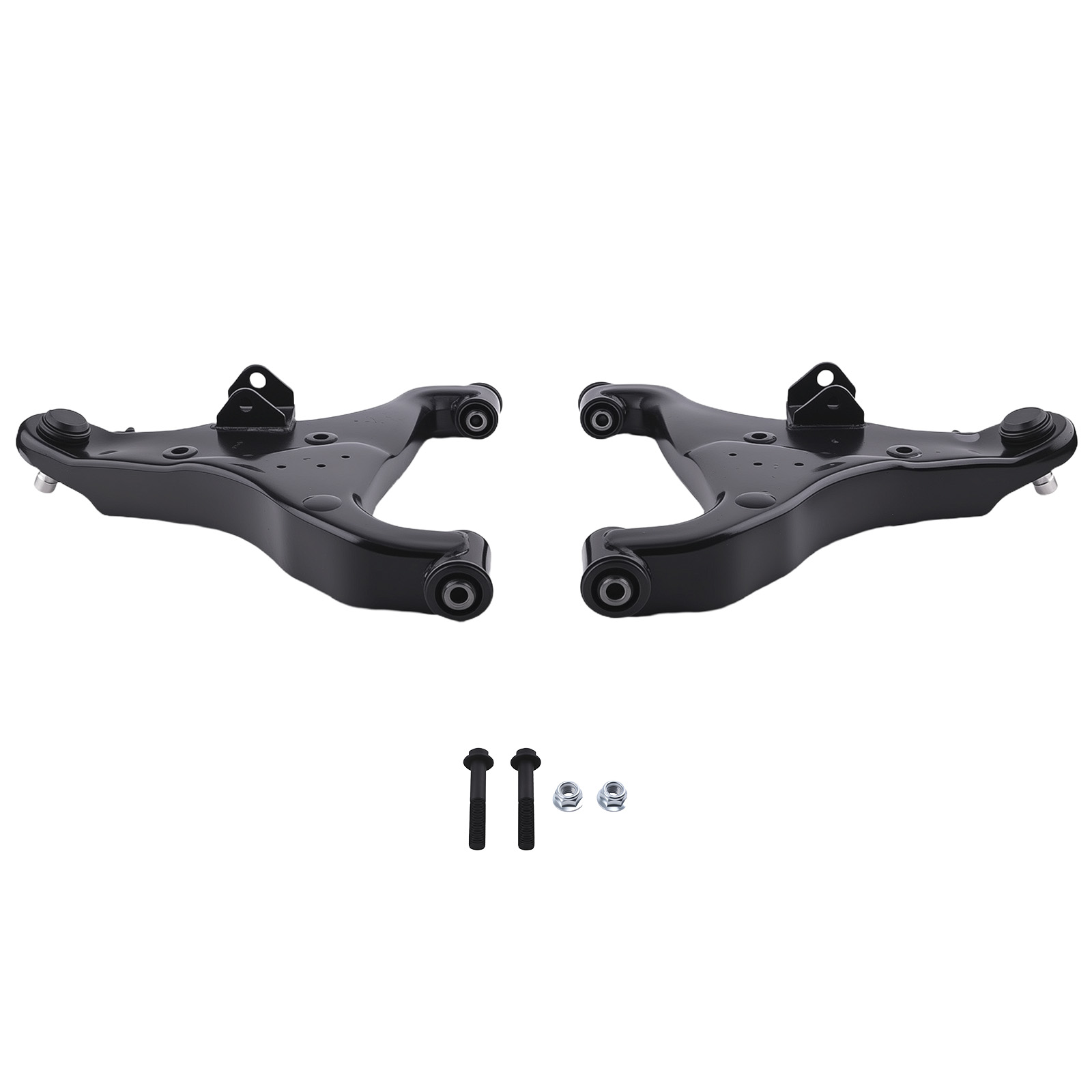 Front Upper Lower Control Arms w/ Ball Joint  For Nissan Armada Titan 2004-2015