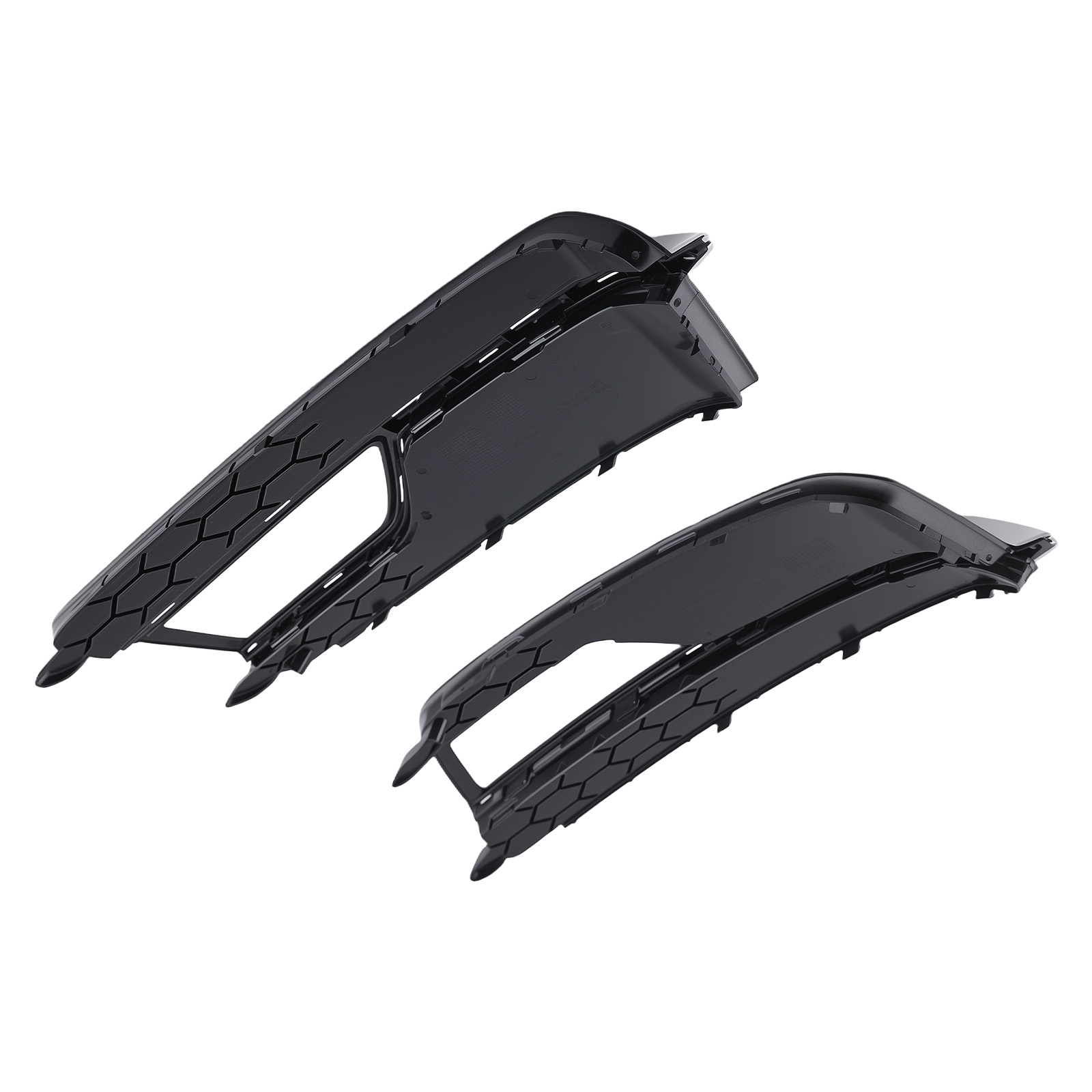 Pair Front Bumper Fog Light Grille Cover for Audi A5 S5 2013-2016 8T0807681K