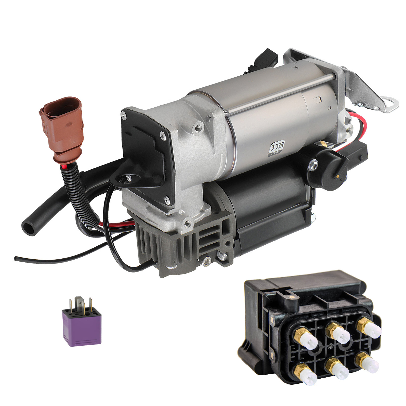 Kompressor Luftfederung Ventilblock for Audi A6 Allroad Quattro C6 4F 4F0616013