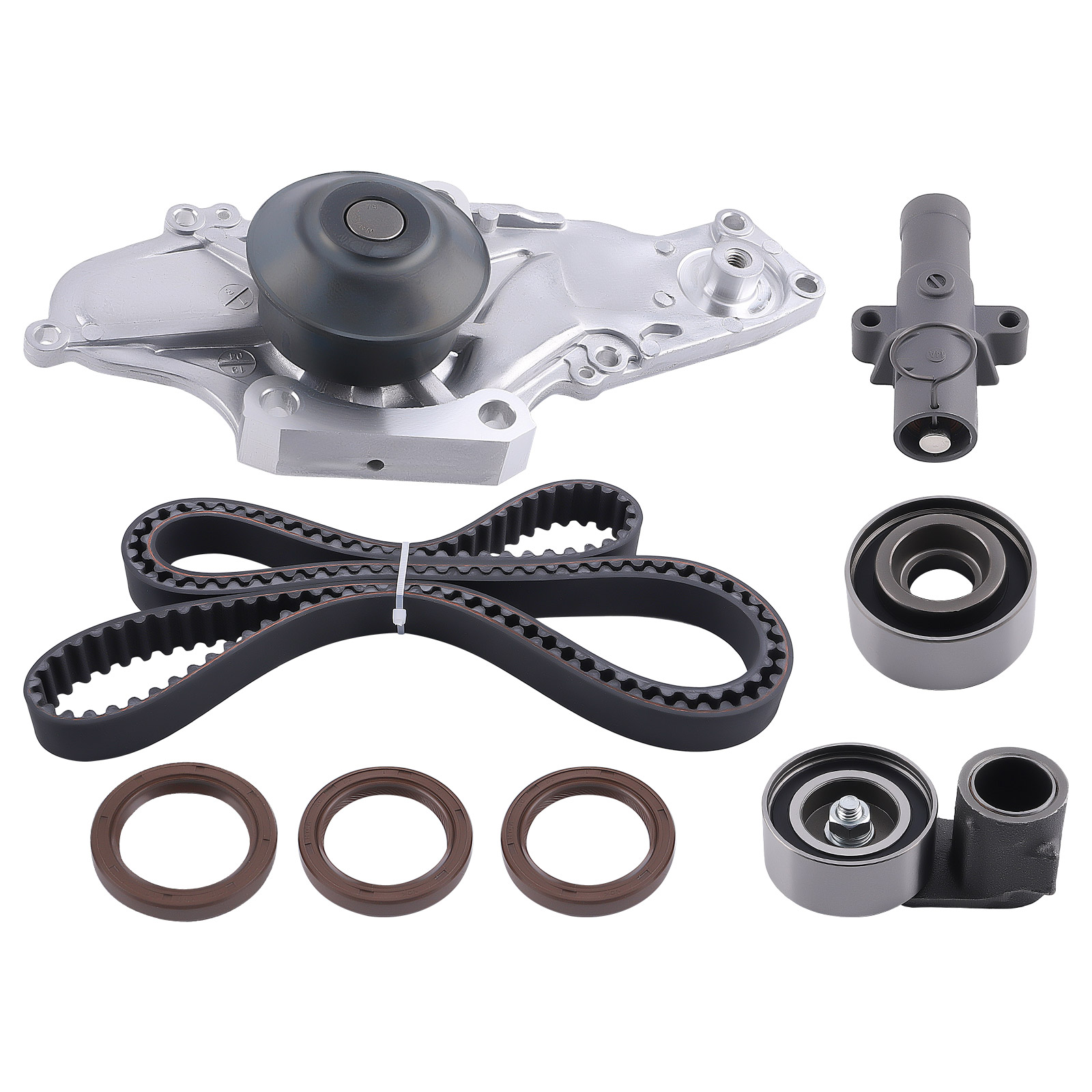 Timing Belt & Component Kit w/Water Pump for Honda Accord 3.0L 3.5L V6 2003-2017