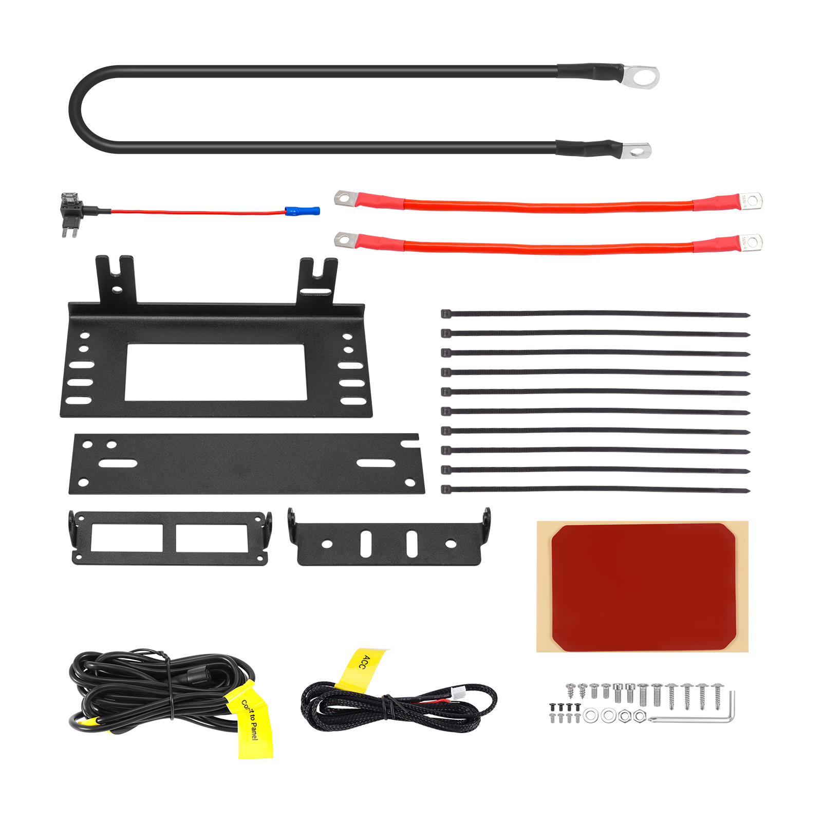 Touch Switch Panel 6 Gang For Off-Road Vehicle SUV Pickup RGB Backlight 60A Max