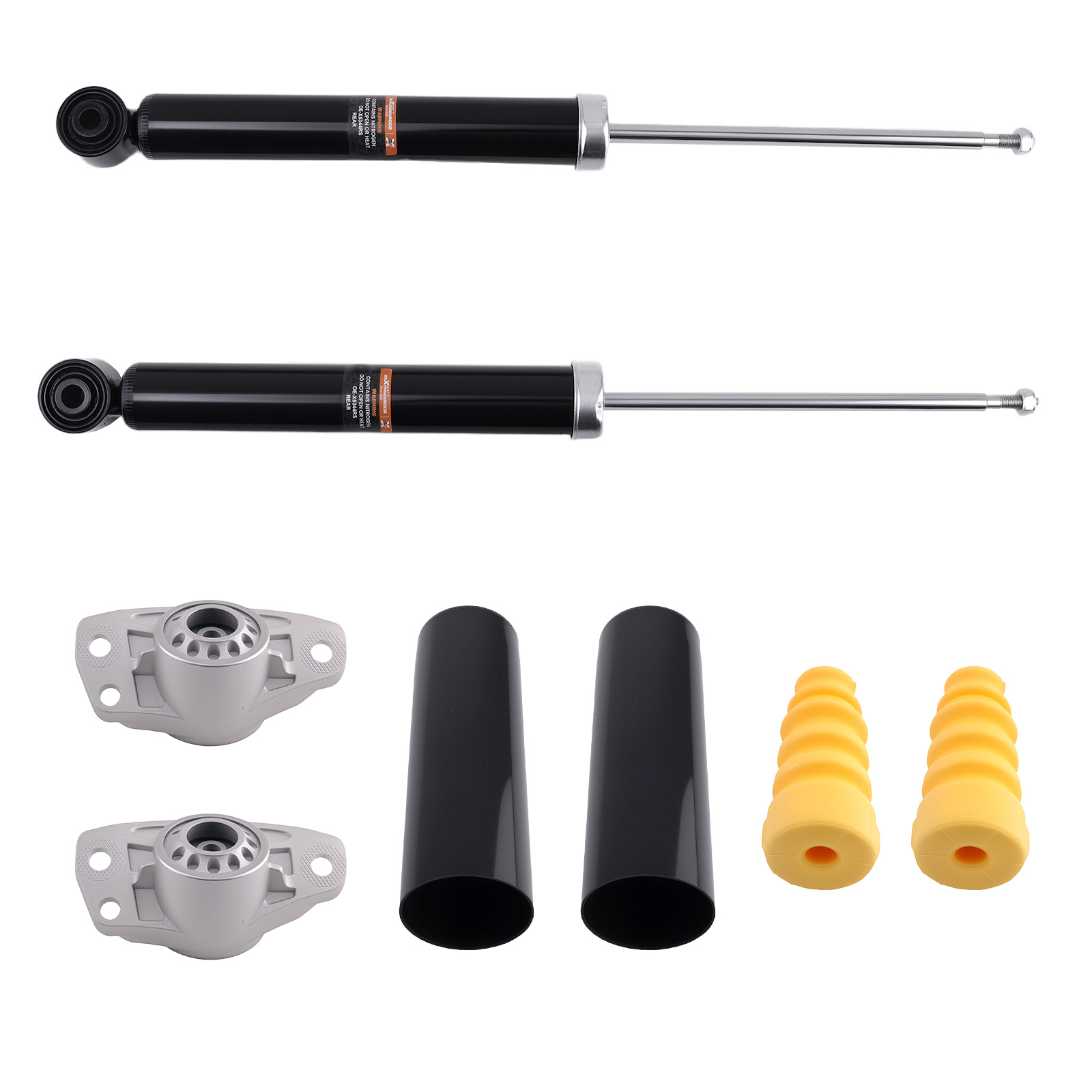 2x Amortisseur + Protection Kit Arrière for VW Golf V+ VI Audi A3 8P 2003-2013
