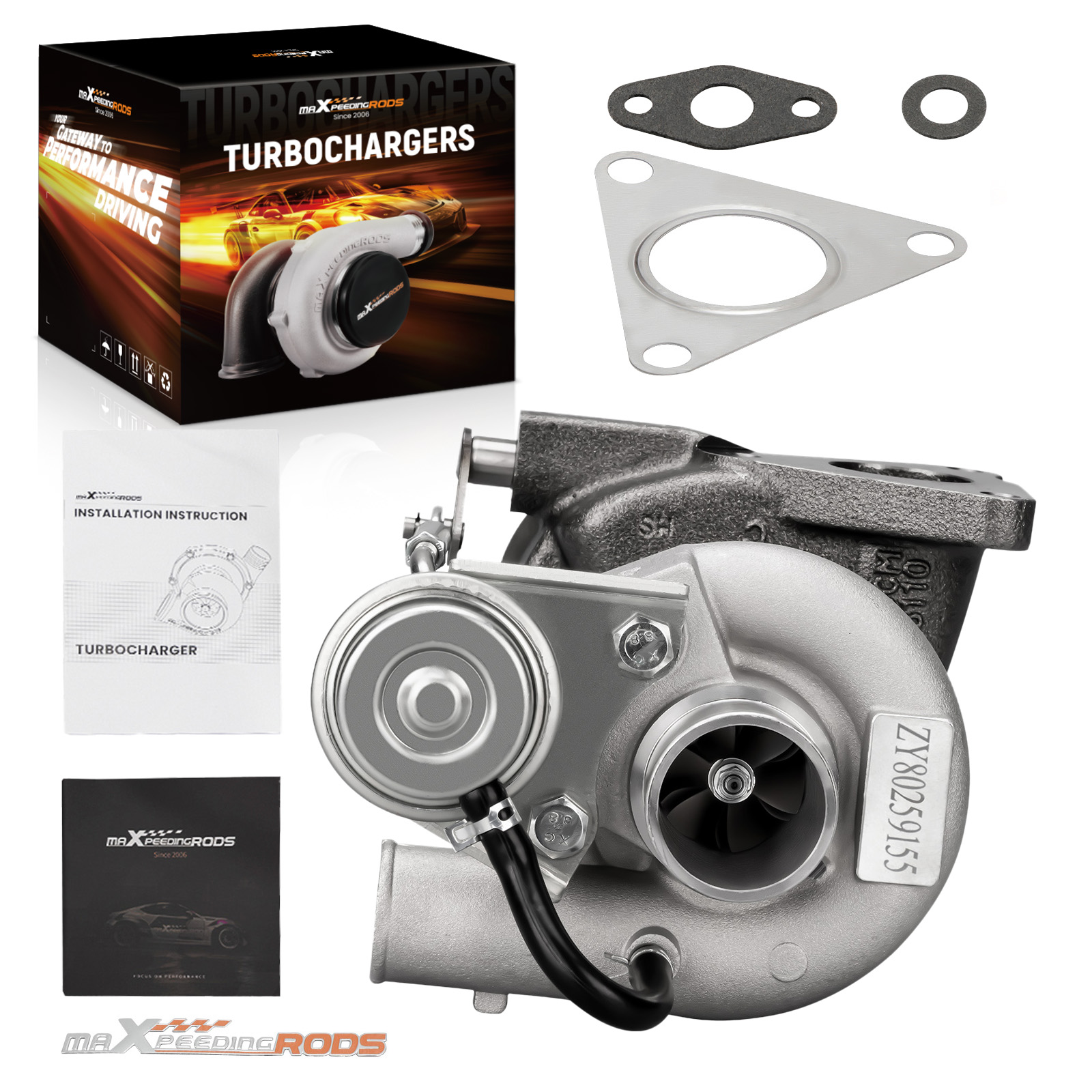 2.2 HDi 4HV 4HU Flynsu Turbolader 49131-05210 – Passt Für Citroën Jumper, Fiat Ducato & Peugeot Boxer 2.2 HDi (2006-2010) Turbolader Für 2.2 HDi Motor 4HV 4HU