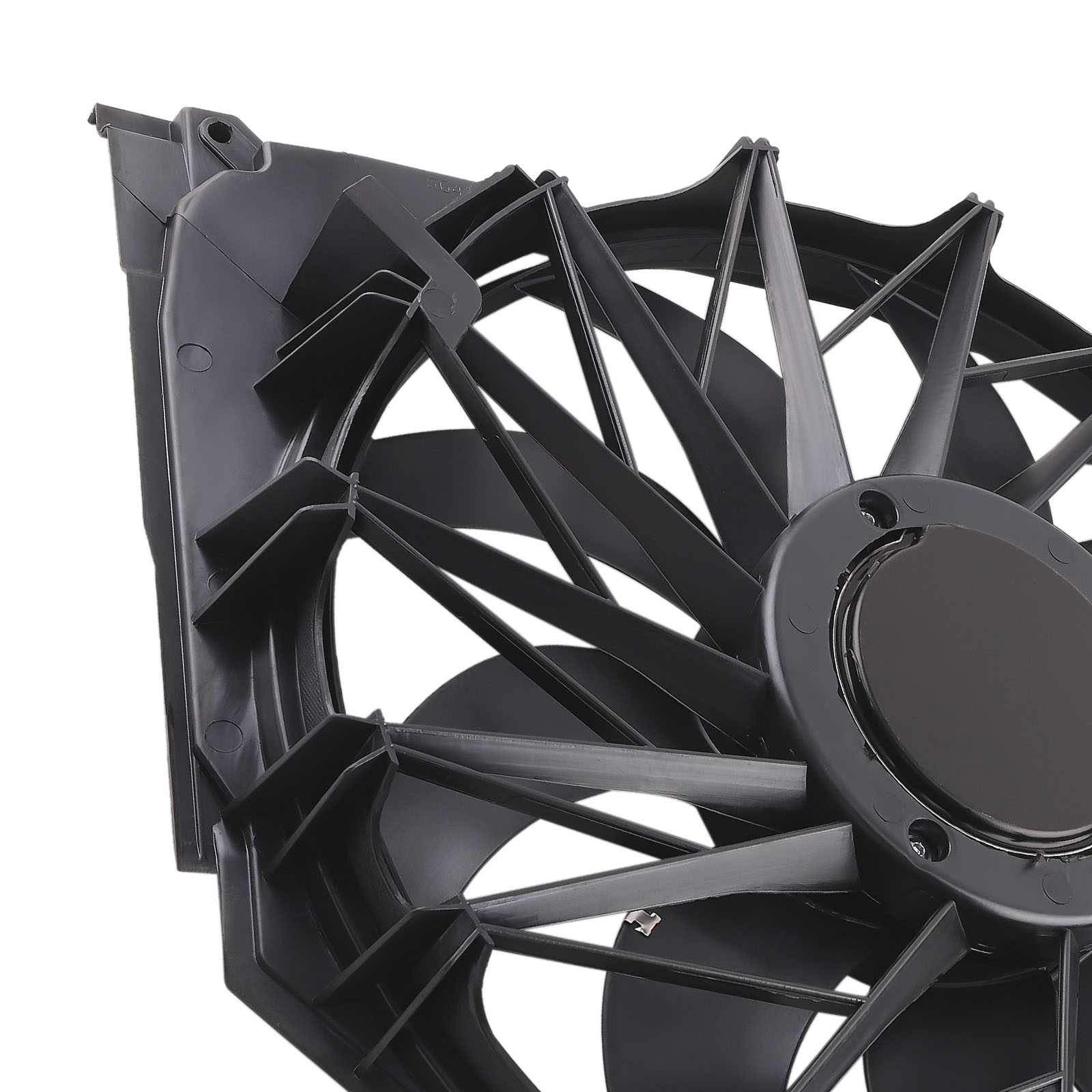 Radiator Condenser Cooling Fan Brushless Motor 600w fit for Bmw X3 E83 2004-10