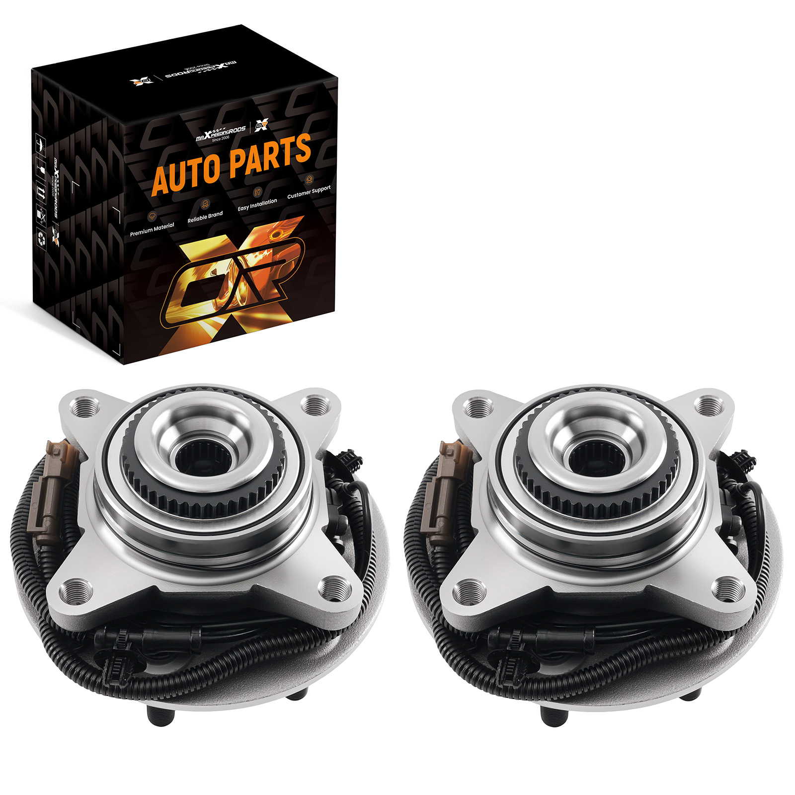 Pair Front Left & Right Wheel Hub for FORD F-150 2018 - 2020 RWD 515188