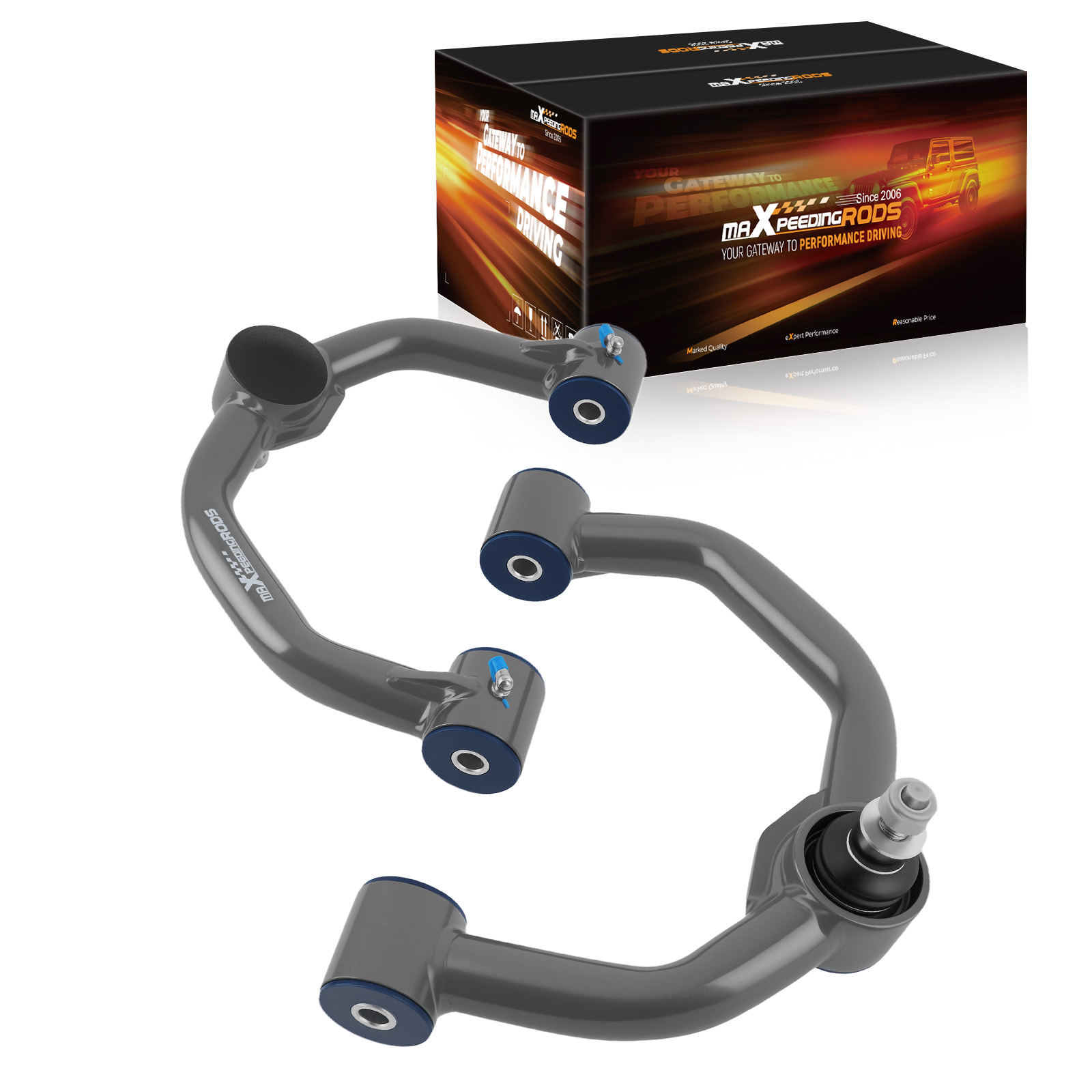 Set of 2 Front Upper Control Arms 2-4