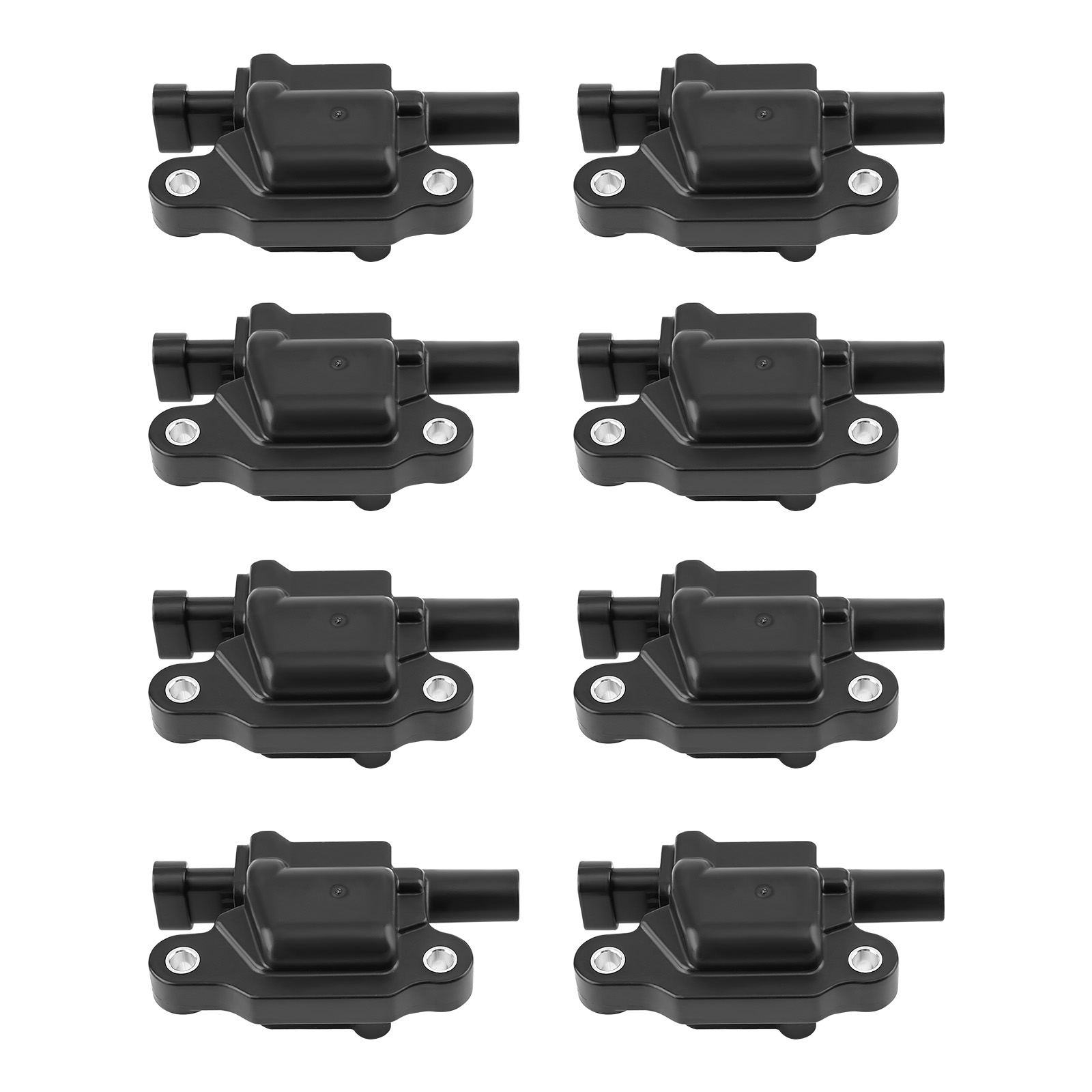 8 Ignition Coils & Spark Plugs For Chevrolet GMC Buick Cadillac Hummer Pontiac