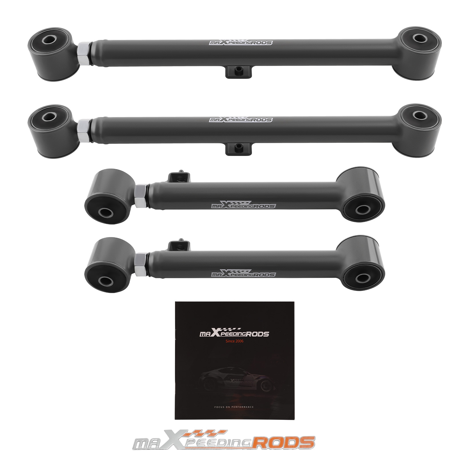 Adjustable Rear Lower Upper Control Arm For 09-2014 Ram 1500 20+ Gladiator 0-6''