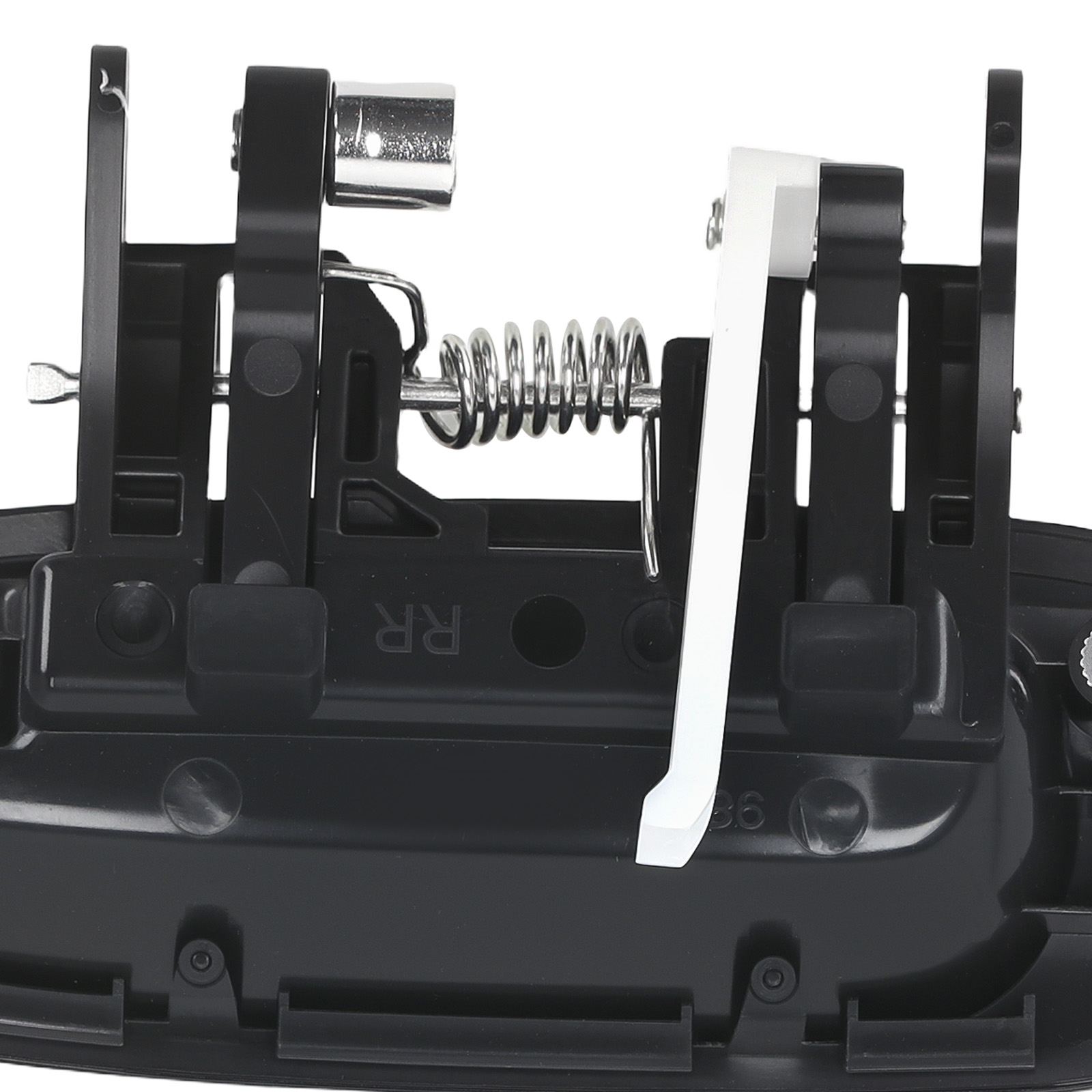 Black Door Handle Rear Right for Toyota Corolla 1998-2002 77431 Plastic