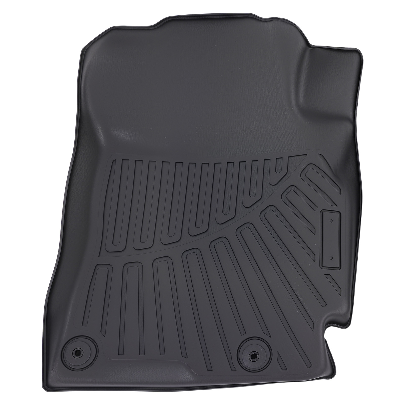 Carpet Floor Mats for Kia Forte 2019-2024 Black TPE Rubber Anti-Slip All Weather