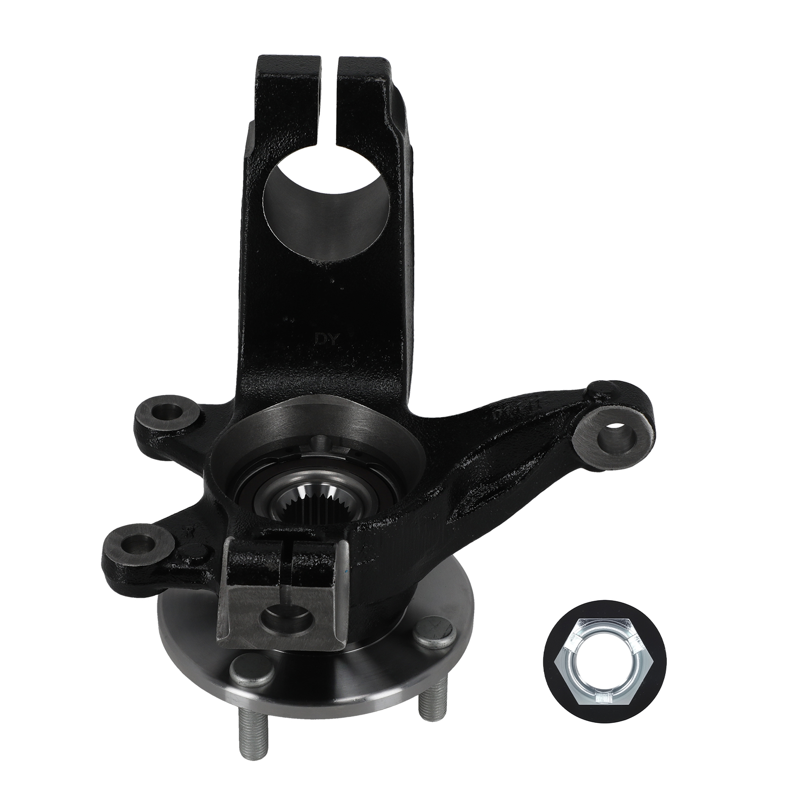 Front Passenger Side Knuckle for Ford Focus 06-11 KA698406 4 Bolt Assembly