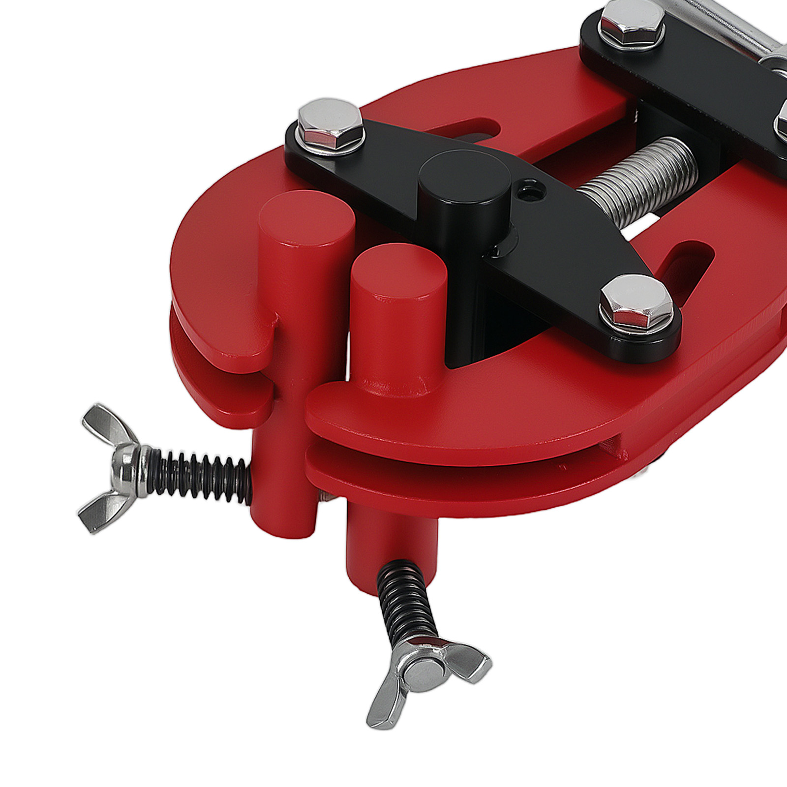 Pipe Clamp Welding Tool Steel 1-2.5in Quick Acting Screw Alignment Portable