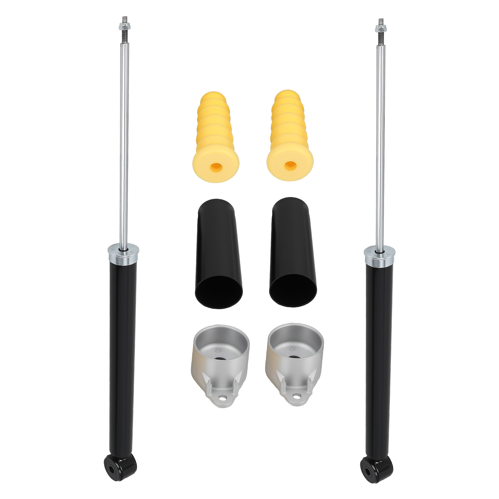 2x Stoßdämpfer +Anschlagpuffer +Domlager for Ford Fiesta/Mazda 2 2007-17 1535299