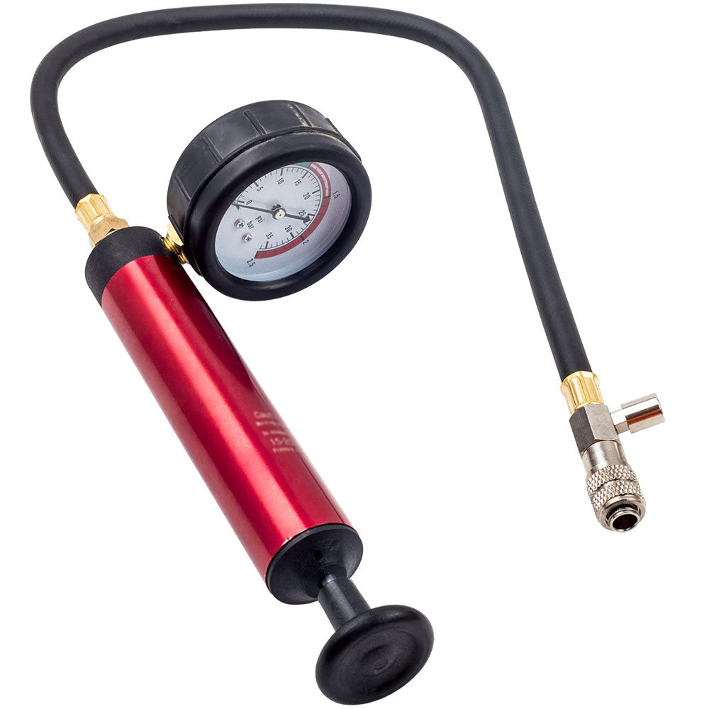 18pc Radiator Pump Pressure Cooling Leak Tester Checker Kit Cap - Foto 4