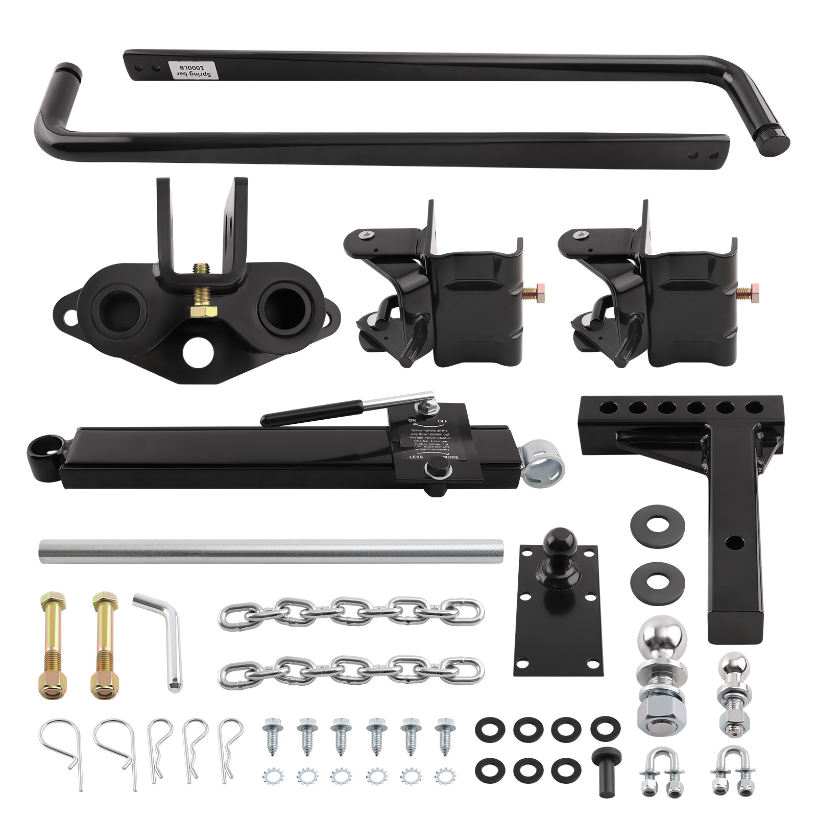 Round Bar Weight Distribution Hitch Kit 2