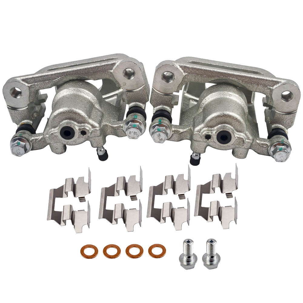 maXpeedingrods 2X เครื่องวัดเส้นผ่าศูนย์กลางเบรคหลังสำหรับ Nissan Altima Maxima 2007-08 Juke 2011-17 19-B2780 (SKU# BC-2780_BC-2781-KIT)
