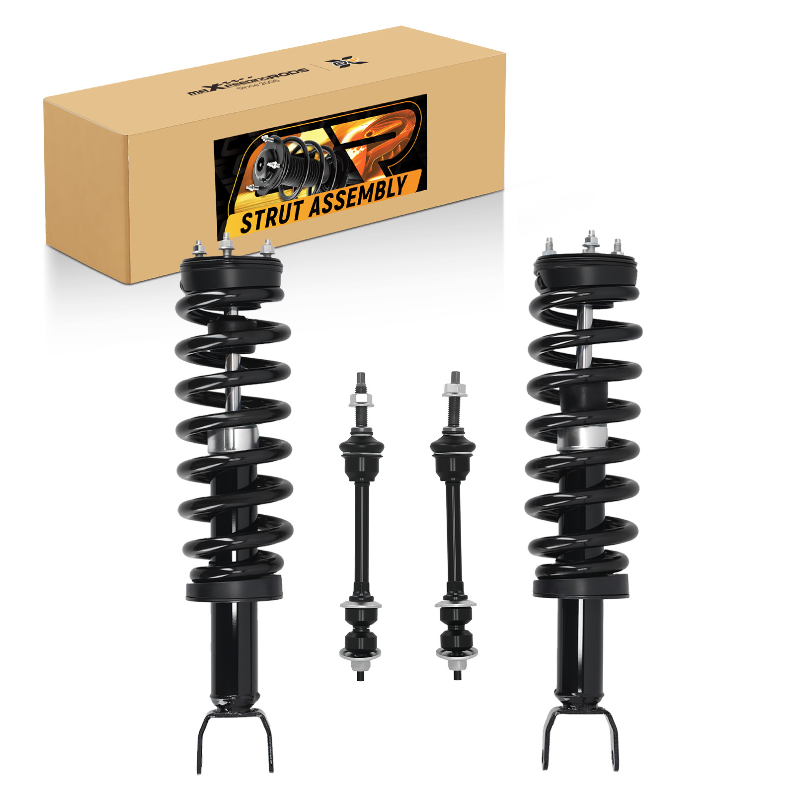 Suspension Front Struts Absorbers Sway Bar Links for 2006-2008 Dodge Ram 1500