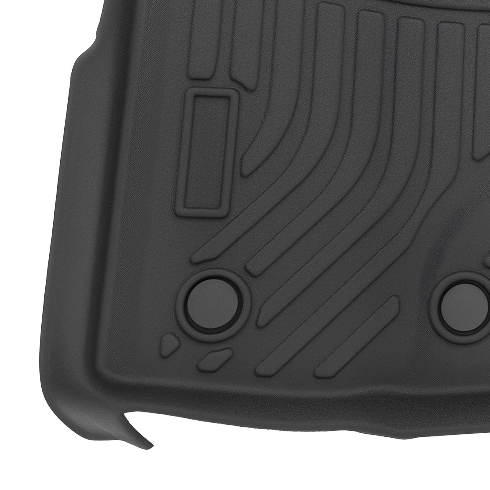 All Weather TPE Floor Mats for Ford Ranger SuperCrew Cab 2019-2023 Floor Liners