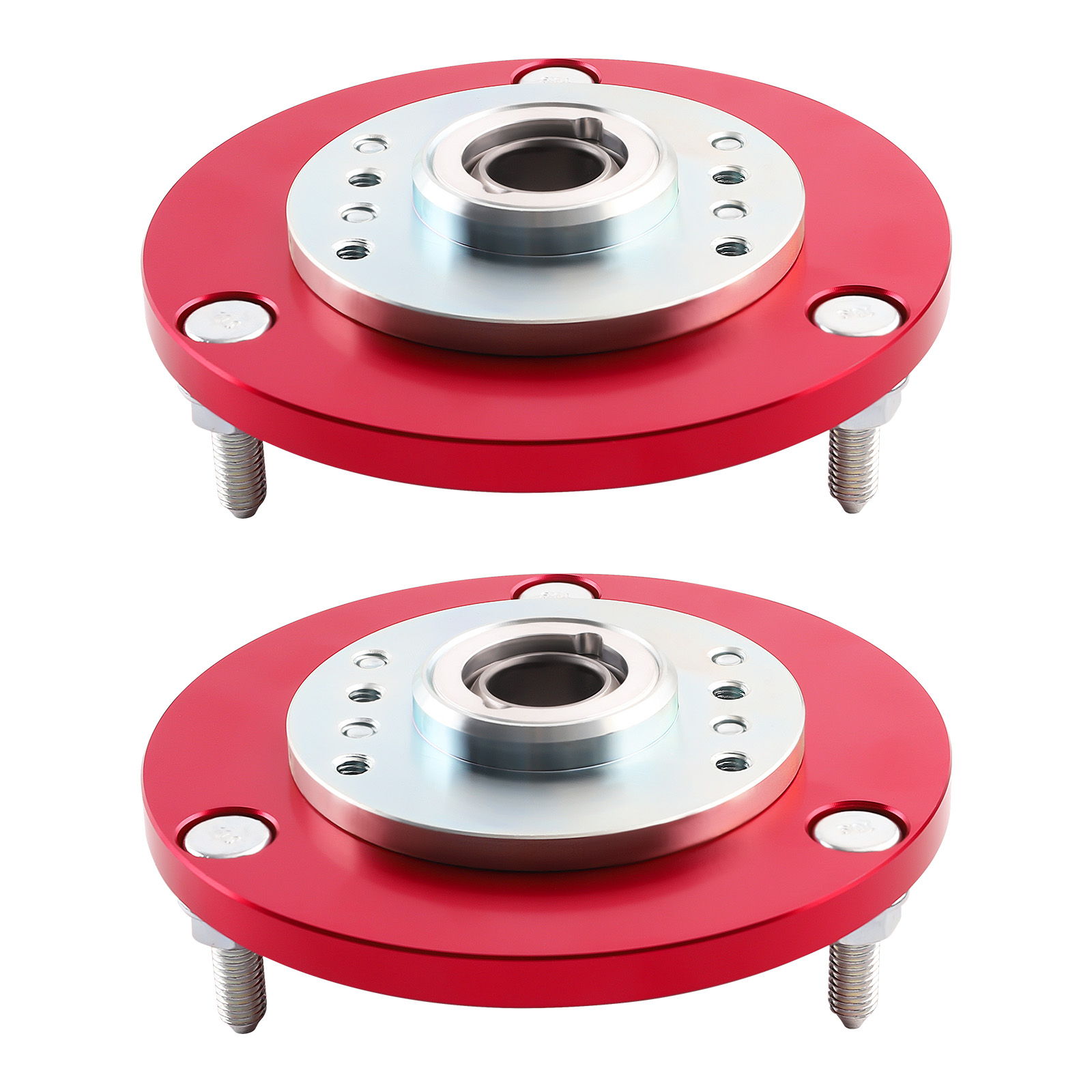 2x Vorne Camber Plate Top Upper Mount for BMW E46 3er 325i 98-05 Gewindefahrwerk