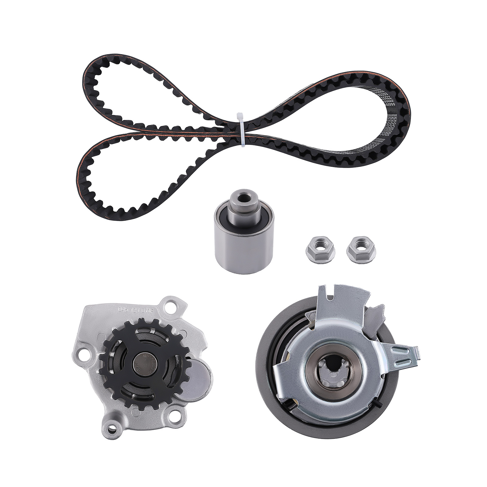 Correa dentada Kit de bomba de agua se ajusta para AUDI SEAT FORD VW SKODA