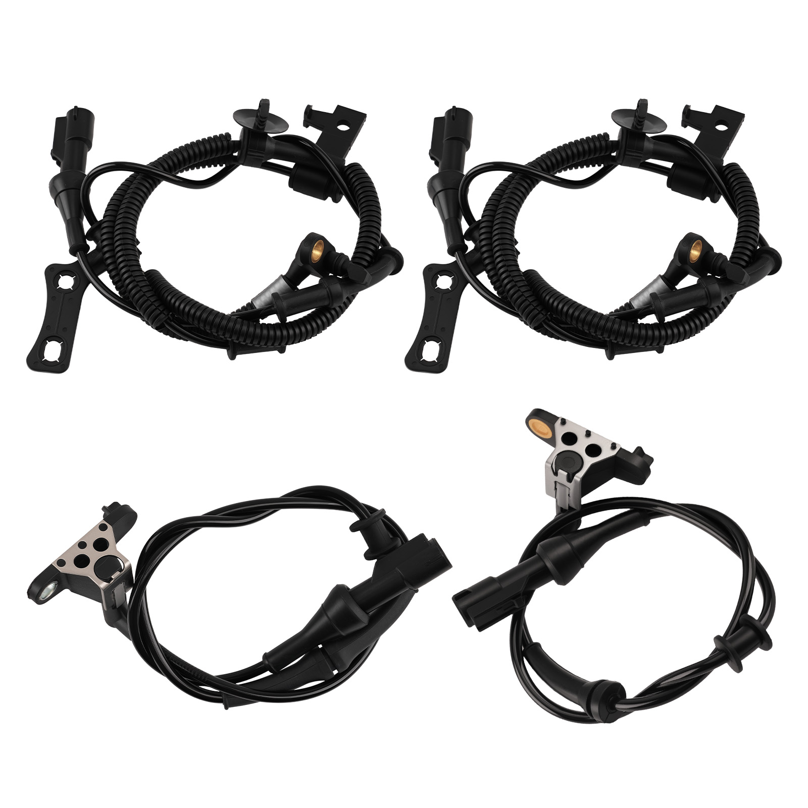 4 ABS Wheel Speed Sensor Front Rear for Ford Explorer Mercury Mountaineer 06-10