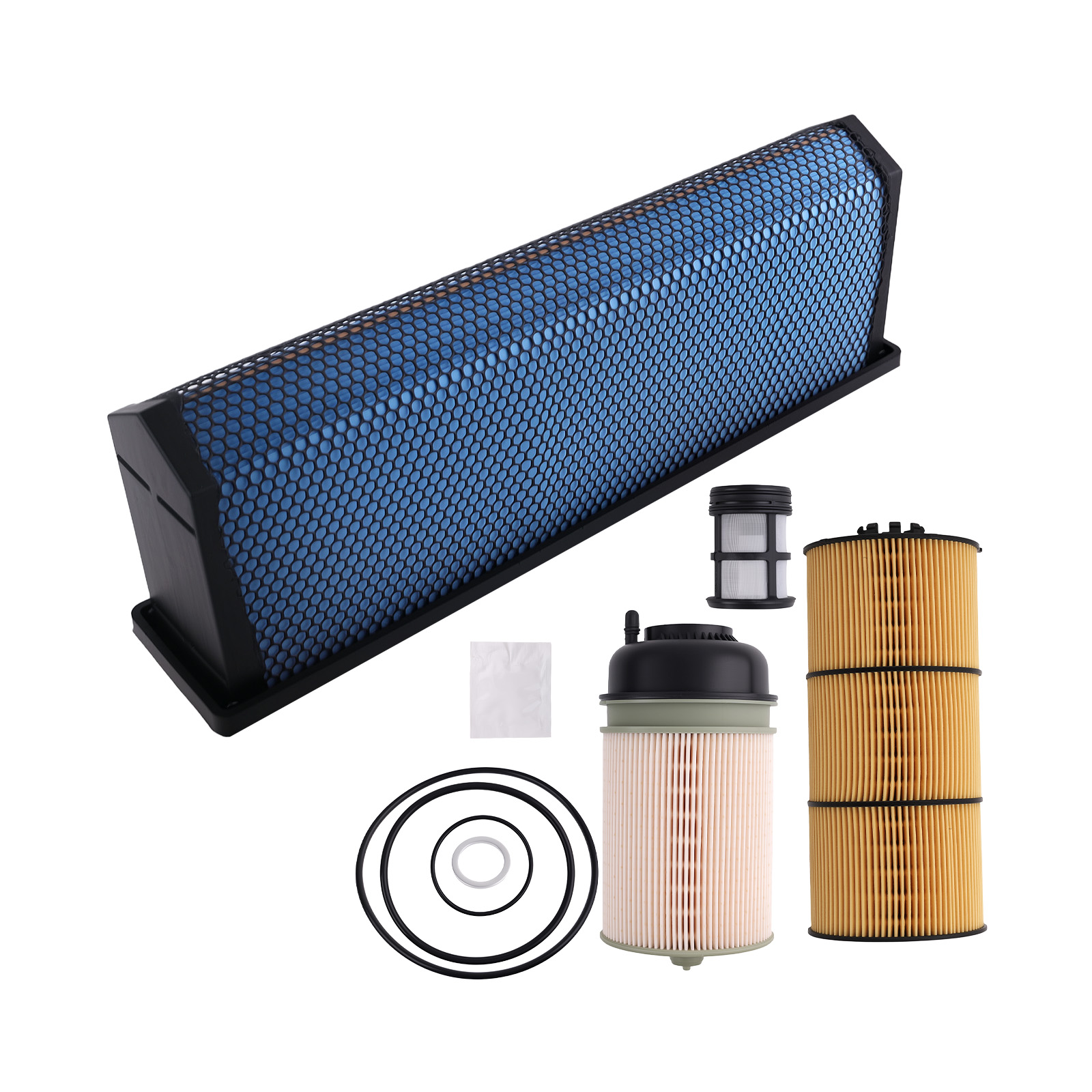 Air Filter Kit for Freightliner Cascadia DD13 DD15 DD16 AF27879 PF9908 P551005