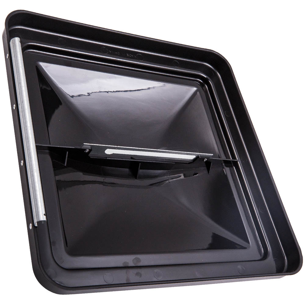 2pcs Black 14" x 14" RV Replacement Roof Vent Cover For Camper Trailer