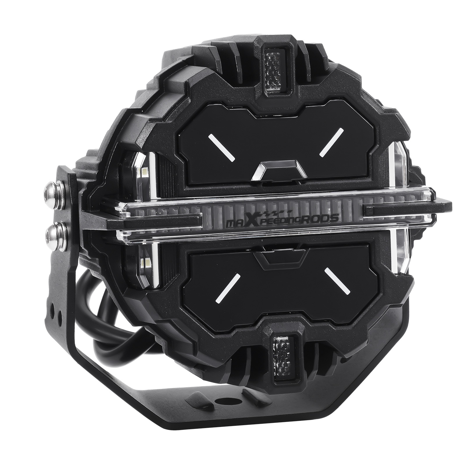 178W LED Spot Light with Side Illumination For Heavy Duty Truck Marine Equipment