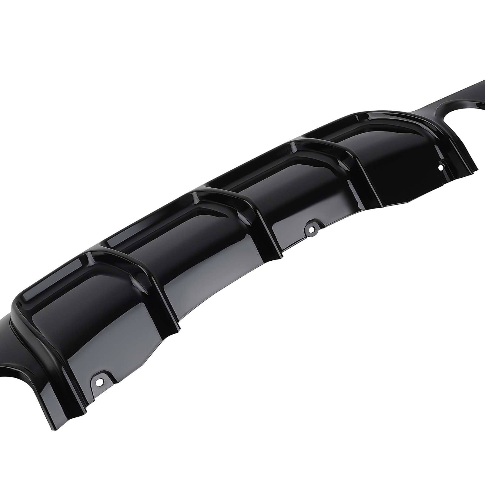 Black Rear Diffuser For BMW 4 Series F32 F33 F36 M Sport 14-20 Bumper Lip Kit