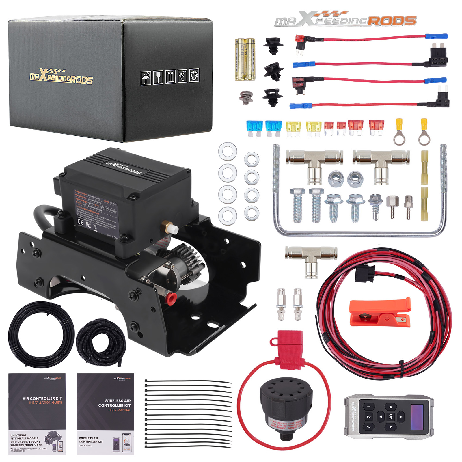 Wirelsss Air Suspension Compressor Controller Kit fit for Toyota Tundra Tacoma