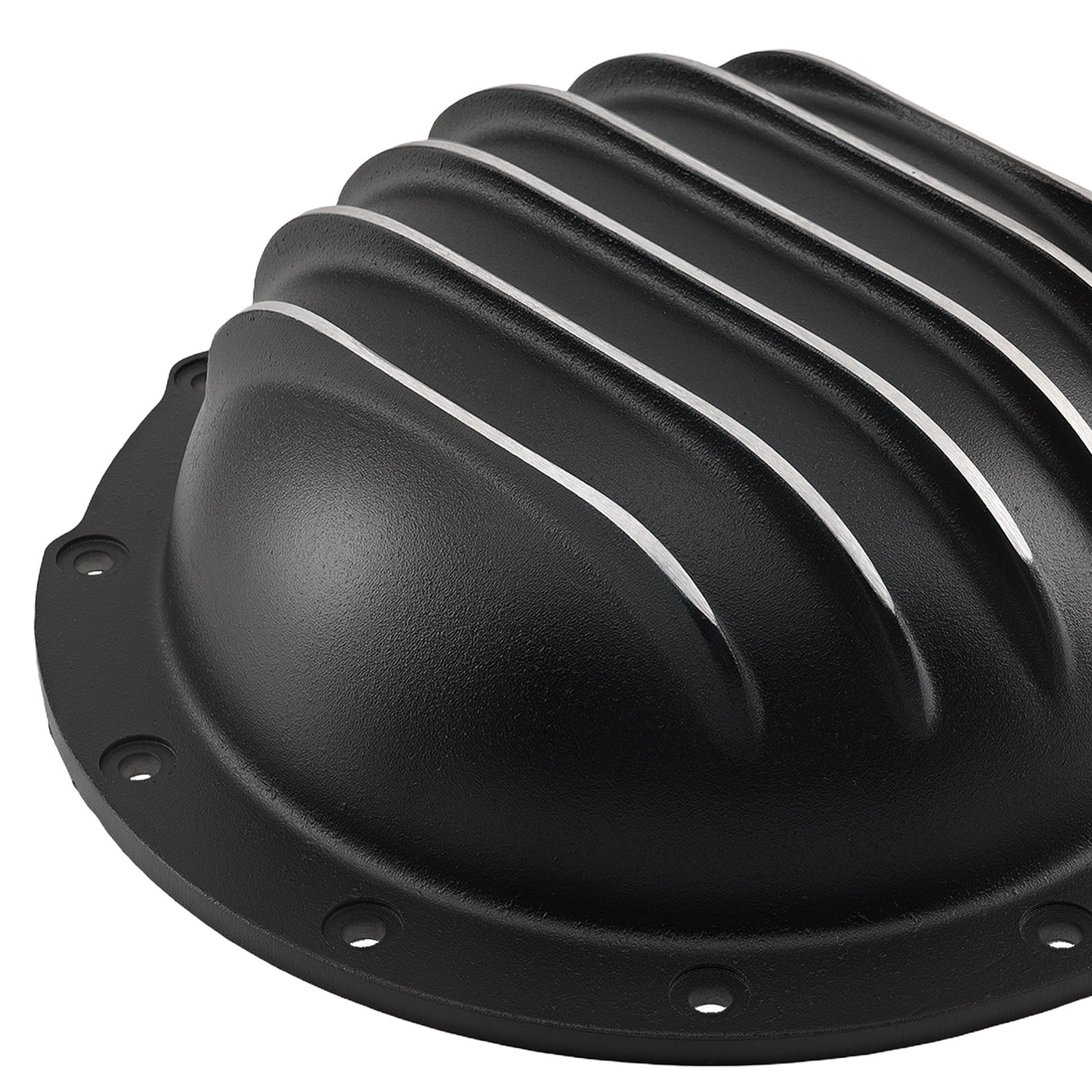 Black Rear Diff Cover for Jeep AMC Model 20 Direct Fit SPC4906BKKIT