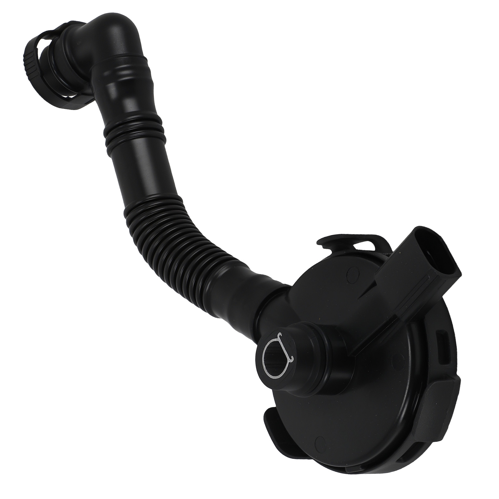 1x Black PCV Oil Separator for VW Touareg 3.2L V6 2004-2006 022103245B