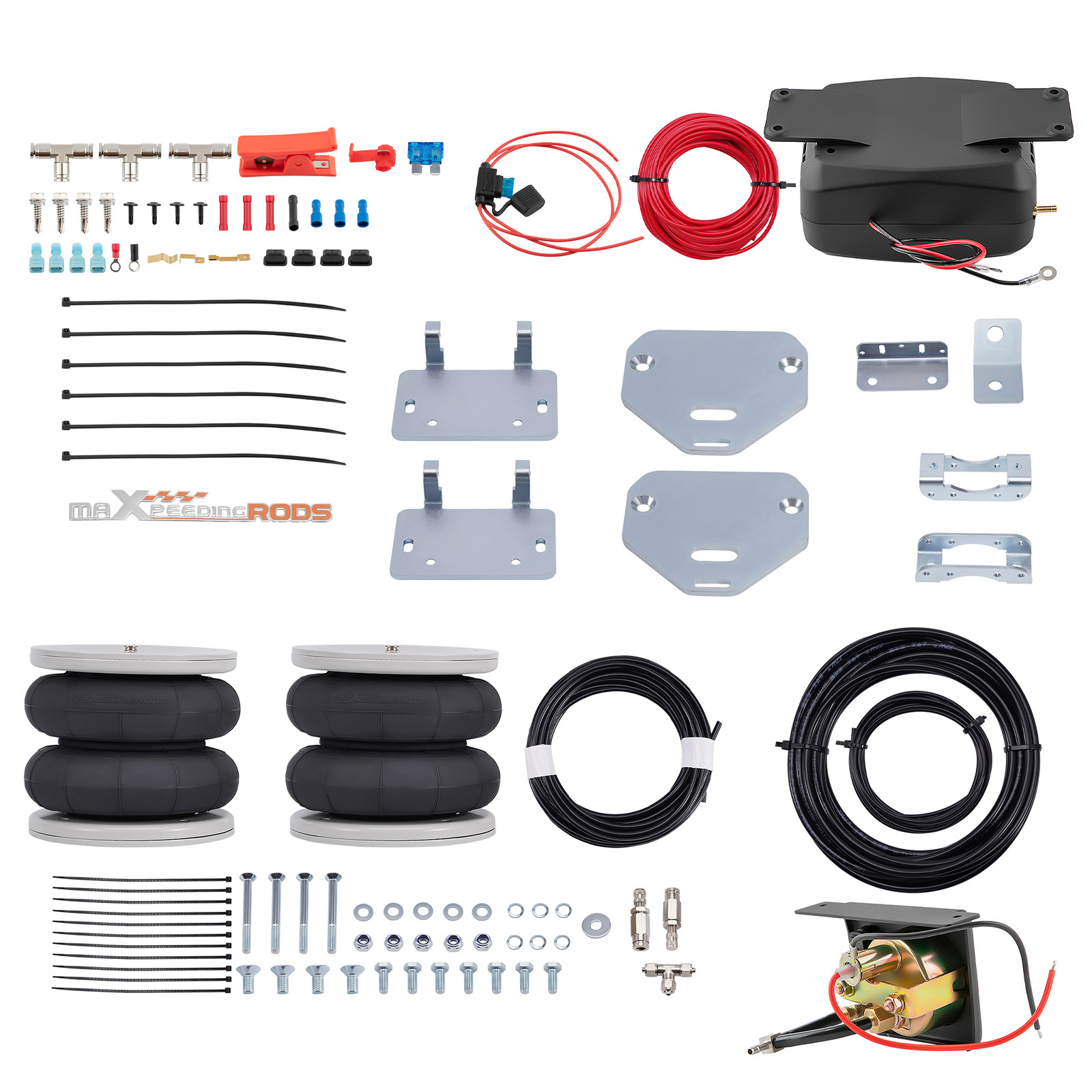 Luftfederung Hinten + Kompressor Controller Kit for Opel Movano X70 1998-2010