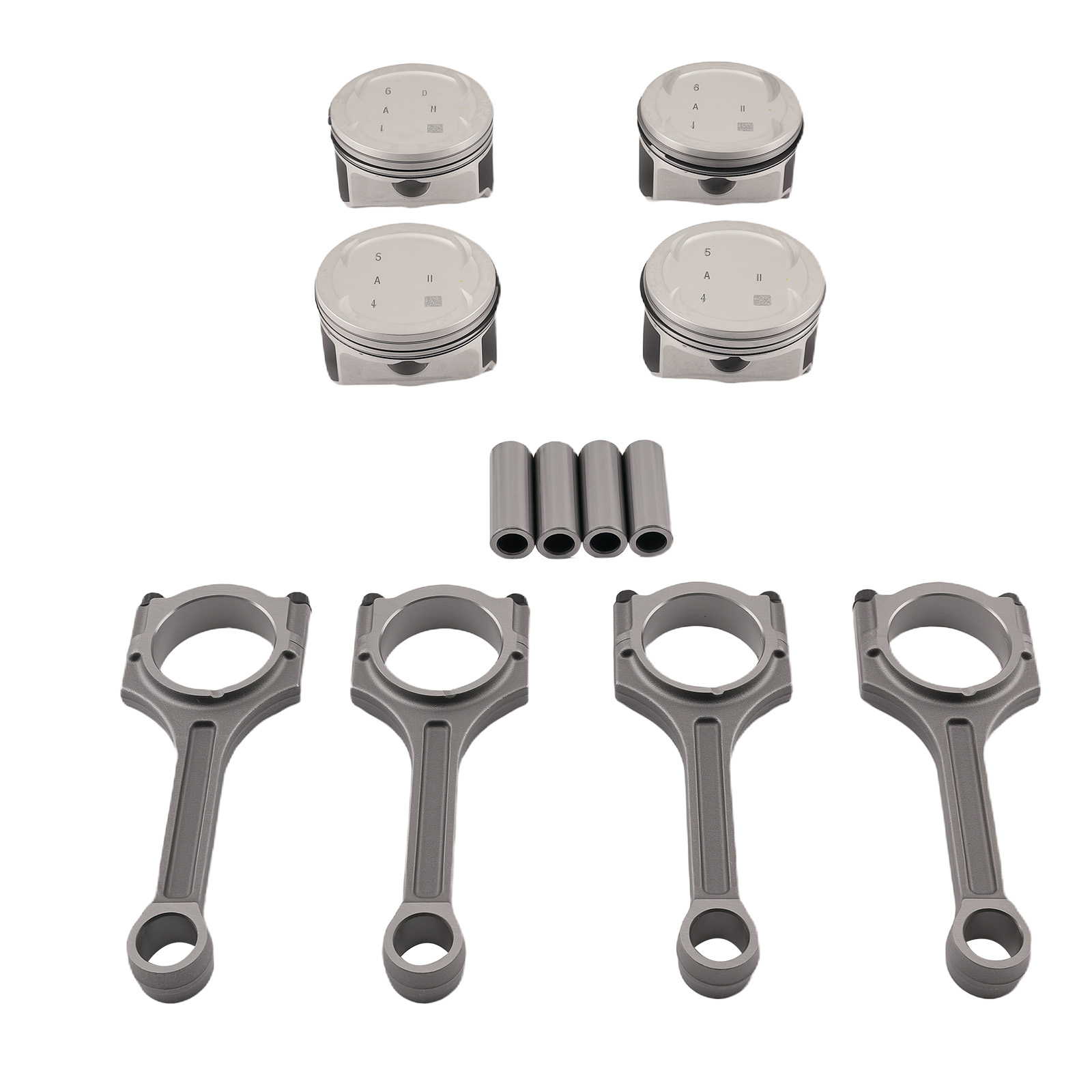 NEW 4x Connecting Rod Piston Kit For 11-19 Hyundai Sonata Sorento Optima 2.4L US