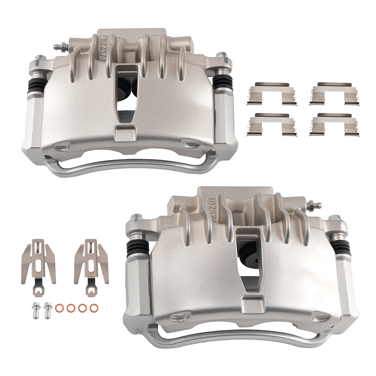 Disc Brake Caliper Set Front for Ford Mustang 2003-2004 18B4838 18B4839