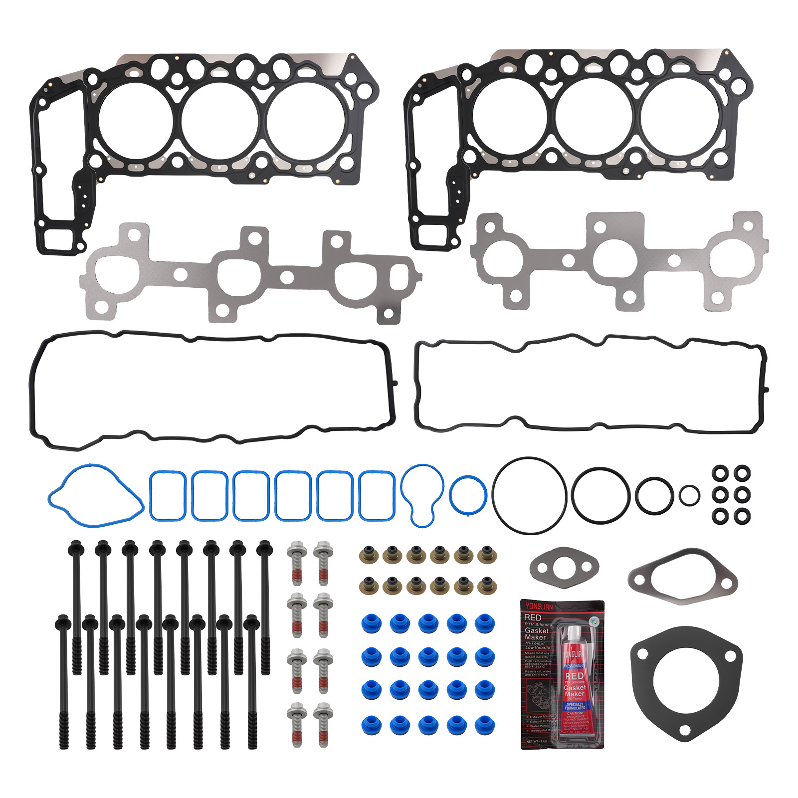 Head Gasket Bolts Set For Dodge Nitro Ram 1500 Jeep Commander 3.7L V6 2005-2012
