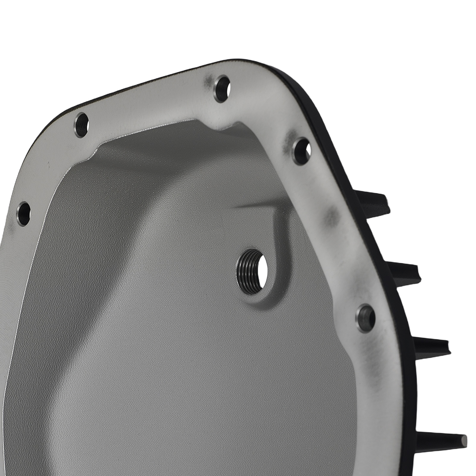 Black Differential Cover for Dodge W150 1/2 Ton 1980-1993 4909BKKIT Aluminum