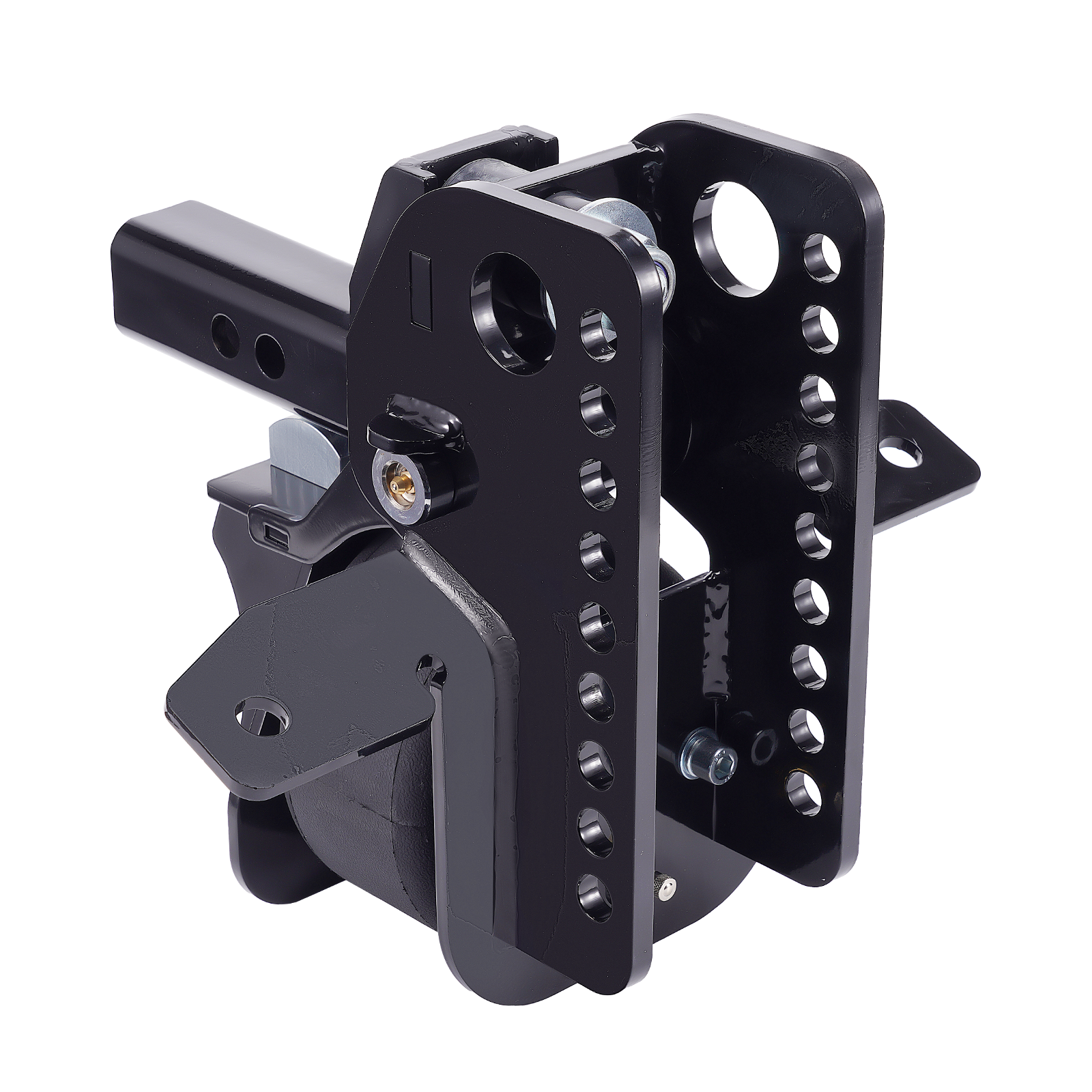 12000lbs Air Ride Receiver Hitch w/ 3 Ball Mount (1-7/8
