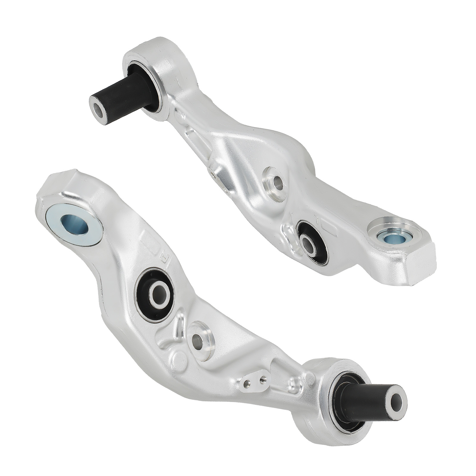 Front L&R Lower Rearward Control Arms & Bushing Set for 2007-2017 Lexus LS460
