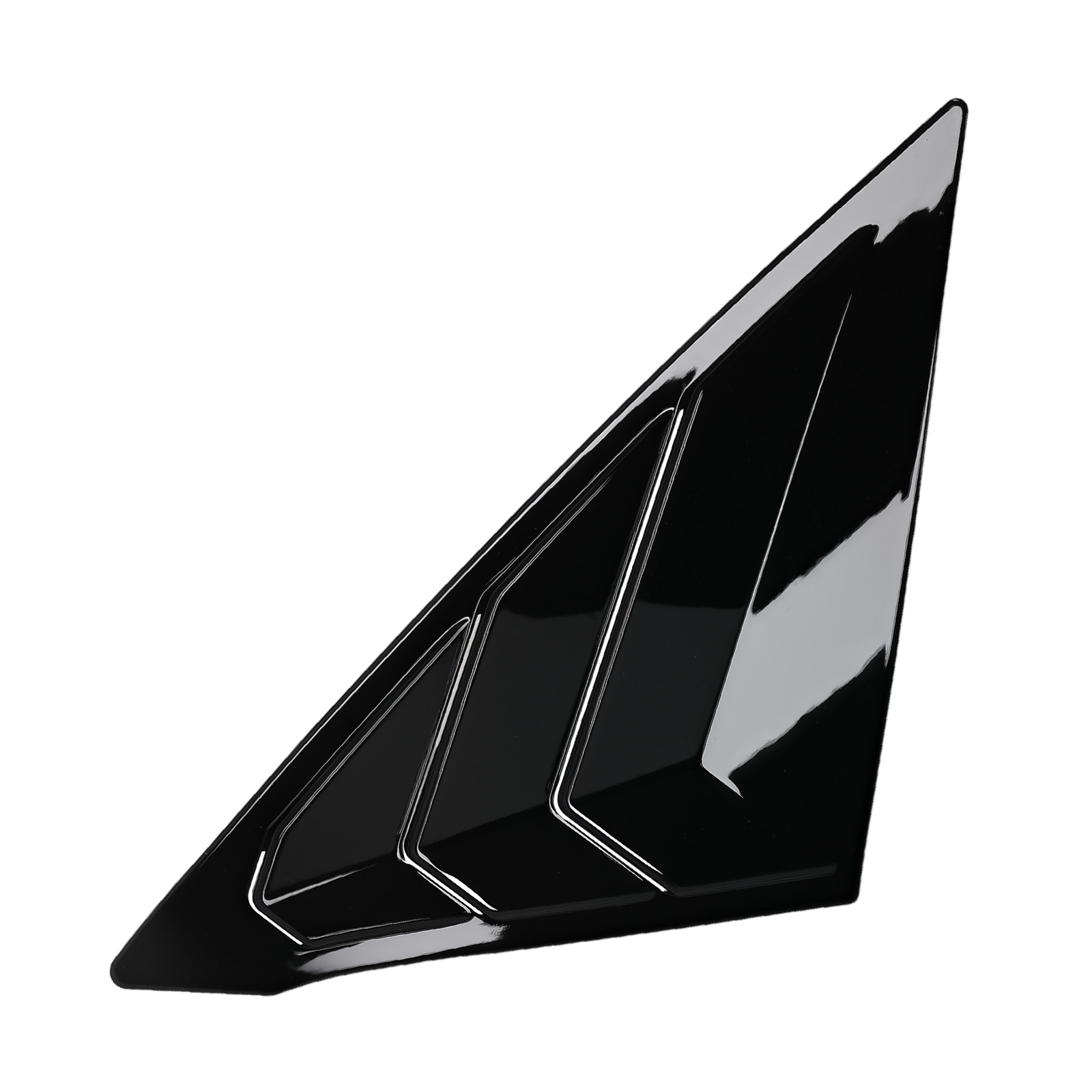 Gloss Black ABS Window Louvers for Honda Civic Sedan 2022-2025 Side Painted