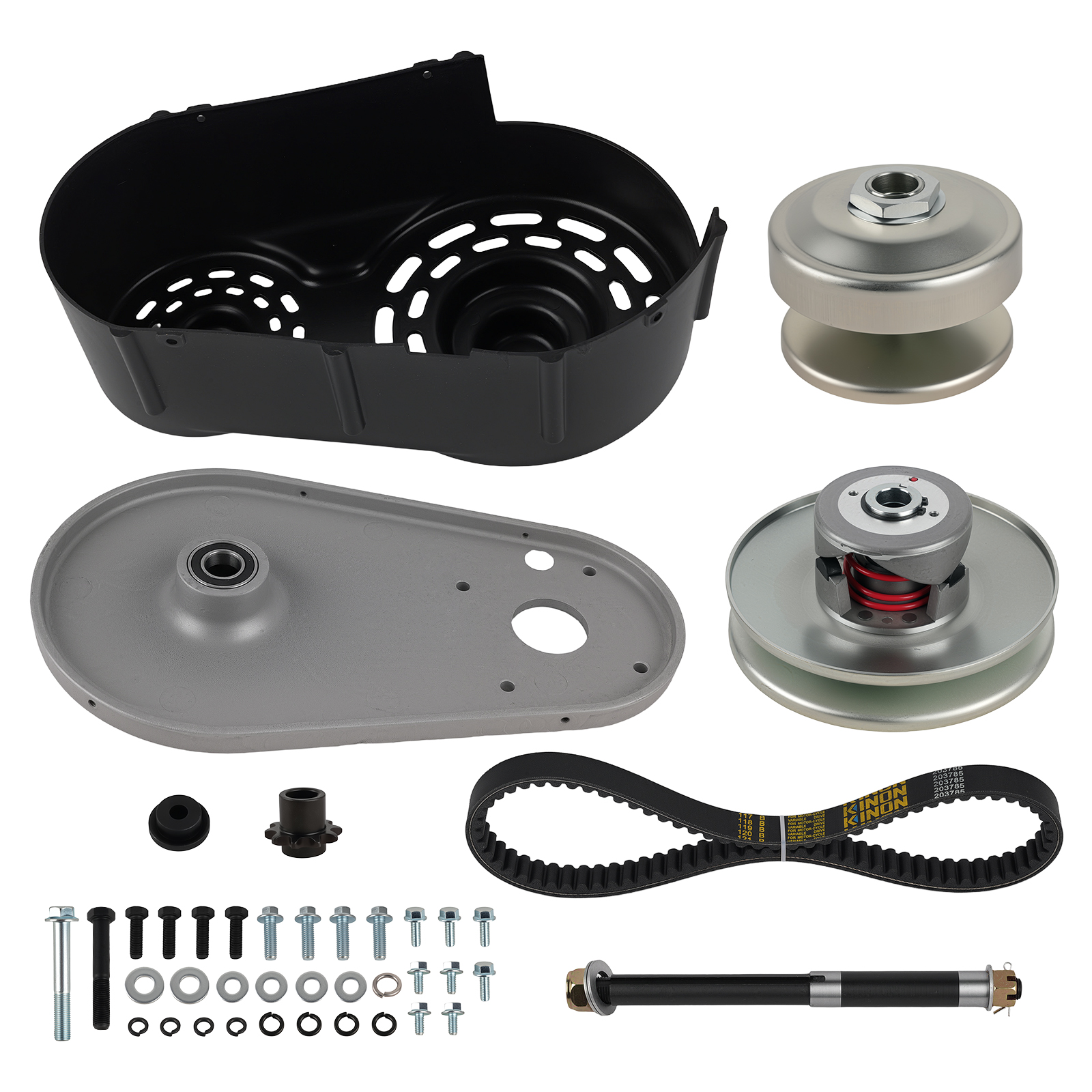 40 Series Torque Converter Driver Clutch Pulley for 9-16HP engines 1