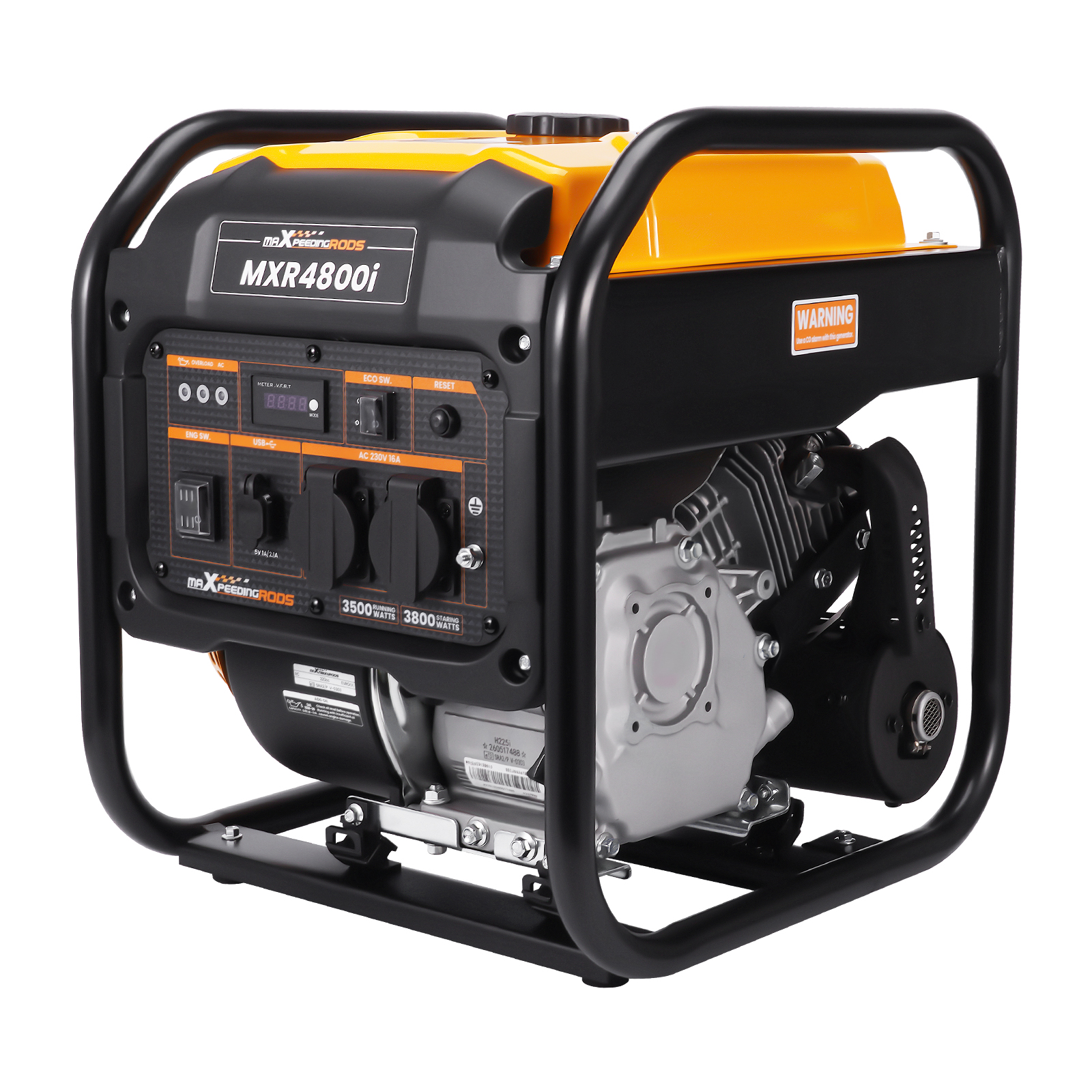 3500W-3800W Inverter Stromerzeuger Benzin Generator Leicht tragbat 27kg